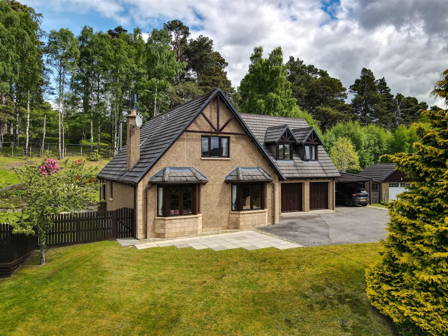4 bed detached house for sale in Anagach Hill, Old Speybridge, Grantown