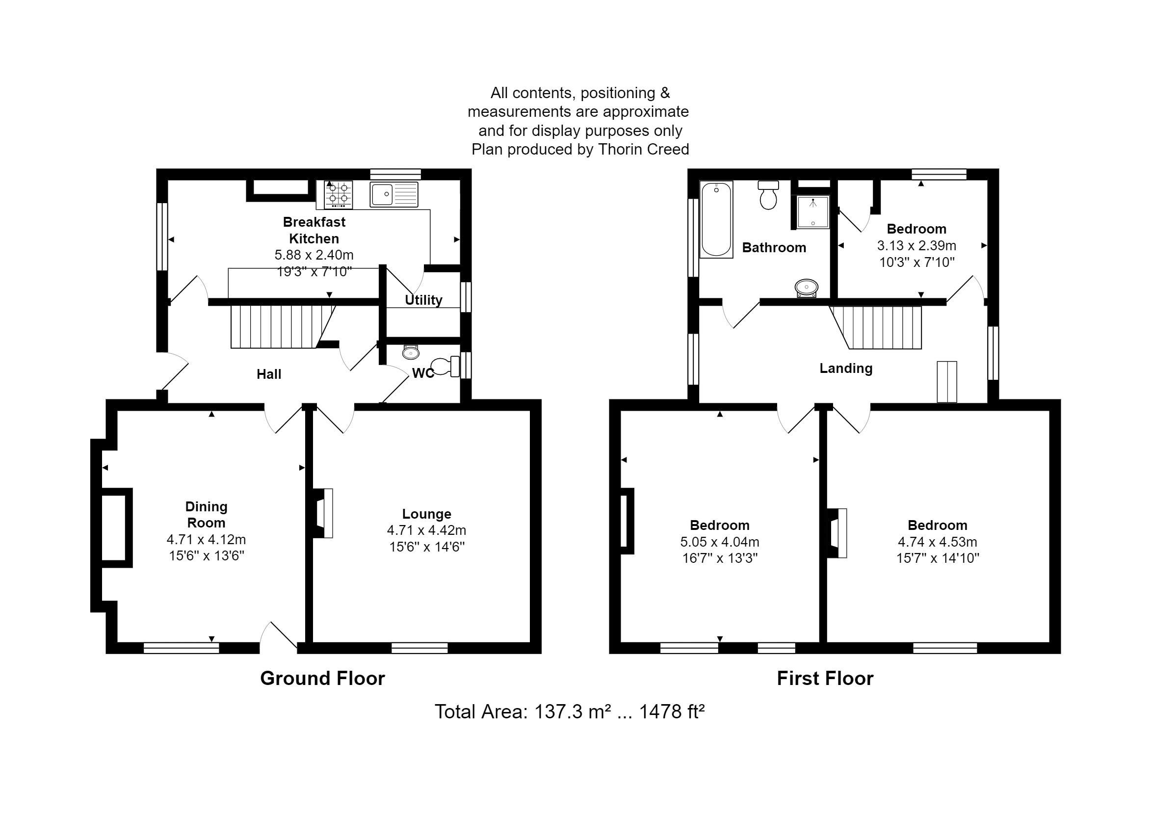 3 bed property for sale in Hazel House, Knypersley Hall Estate