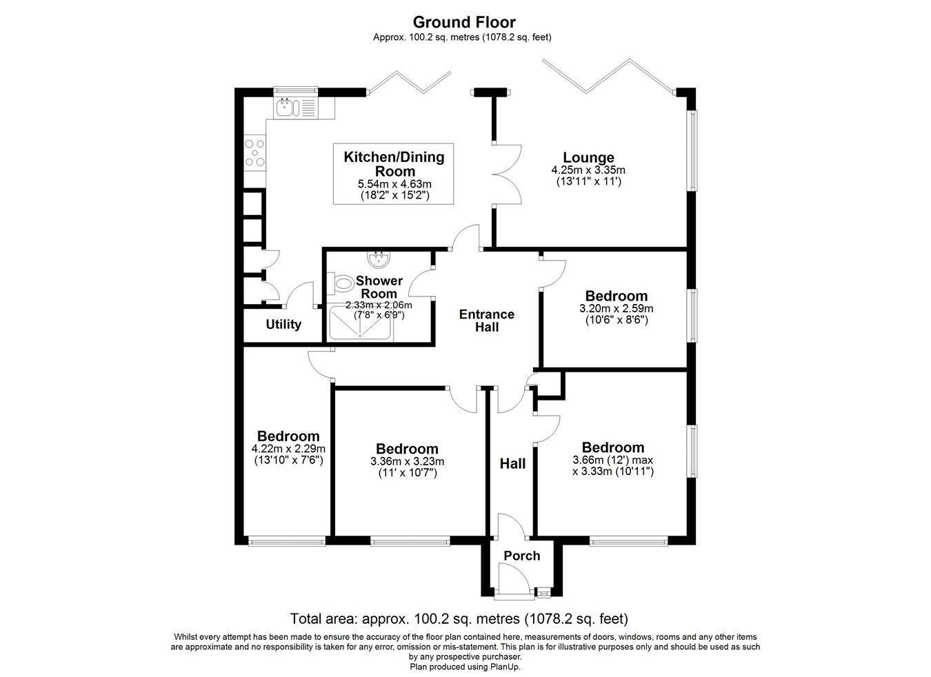 4 bed detached bungalow for sale in Deanwood Road, River, Dover CT17