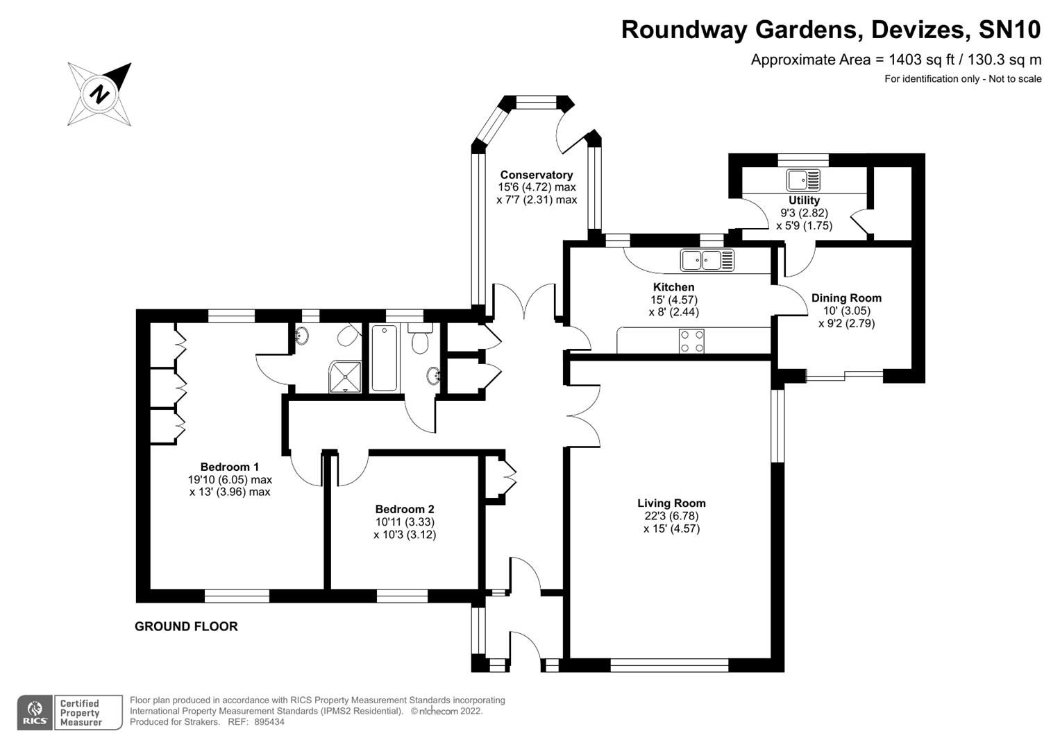 2 bed detached bungalow for sale in Roundway Gardens, Devizes SN10 Zoopla