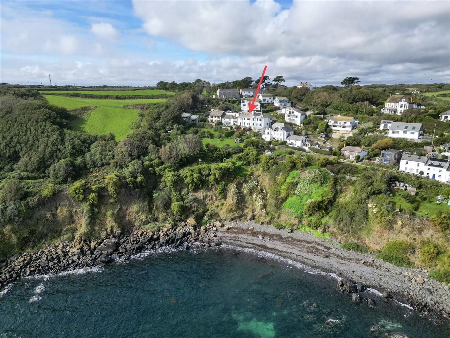 3 bed semidetached house for sale in Sunny Corner, Coverack, Helston