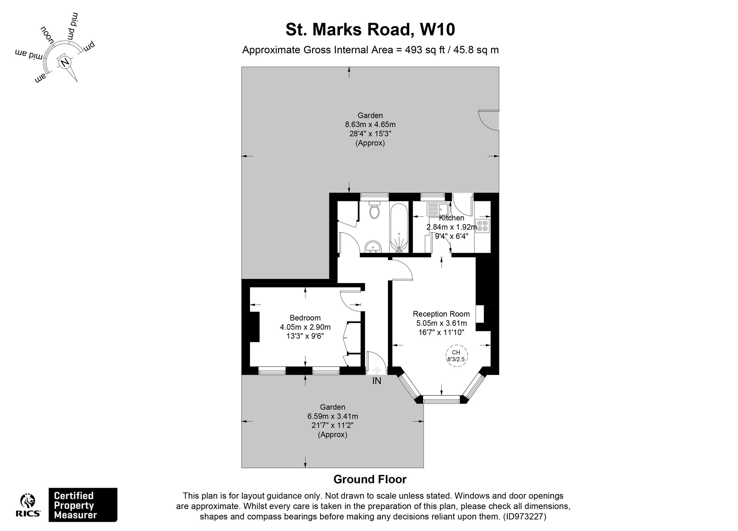 1 bed flat to rent in St. Marks Road, London W10 Zoopla
