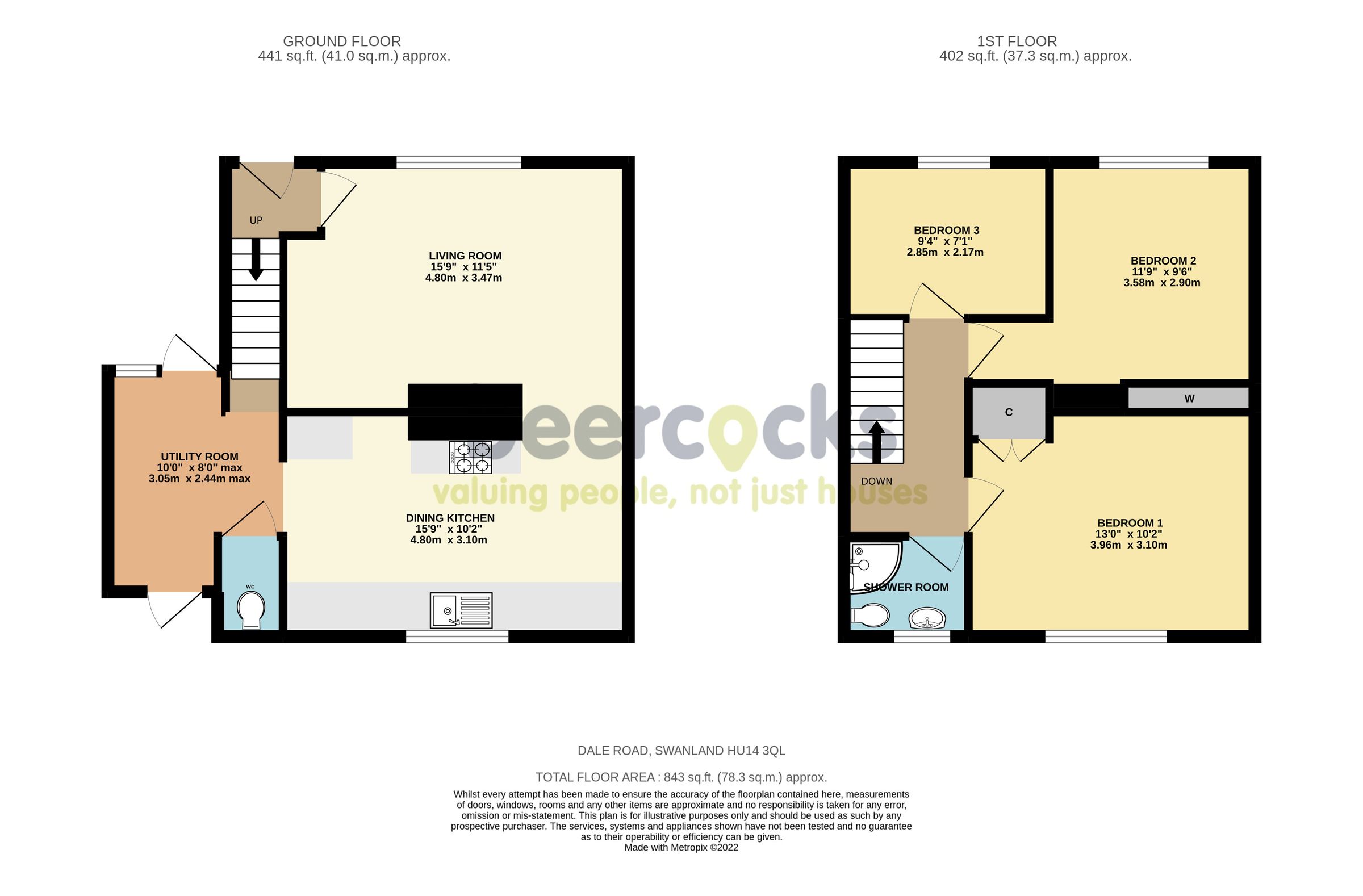 3 bed semidetached house for sale in Dale Close, Swanland, North
