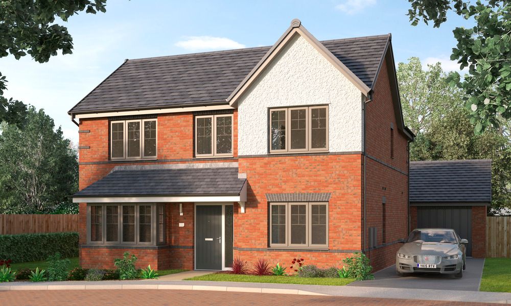 New home, 4 bed property for sale in Pilley Green, Tankersley, Barnsley