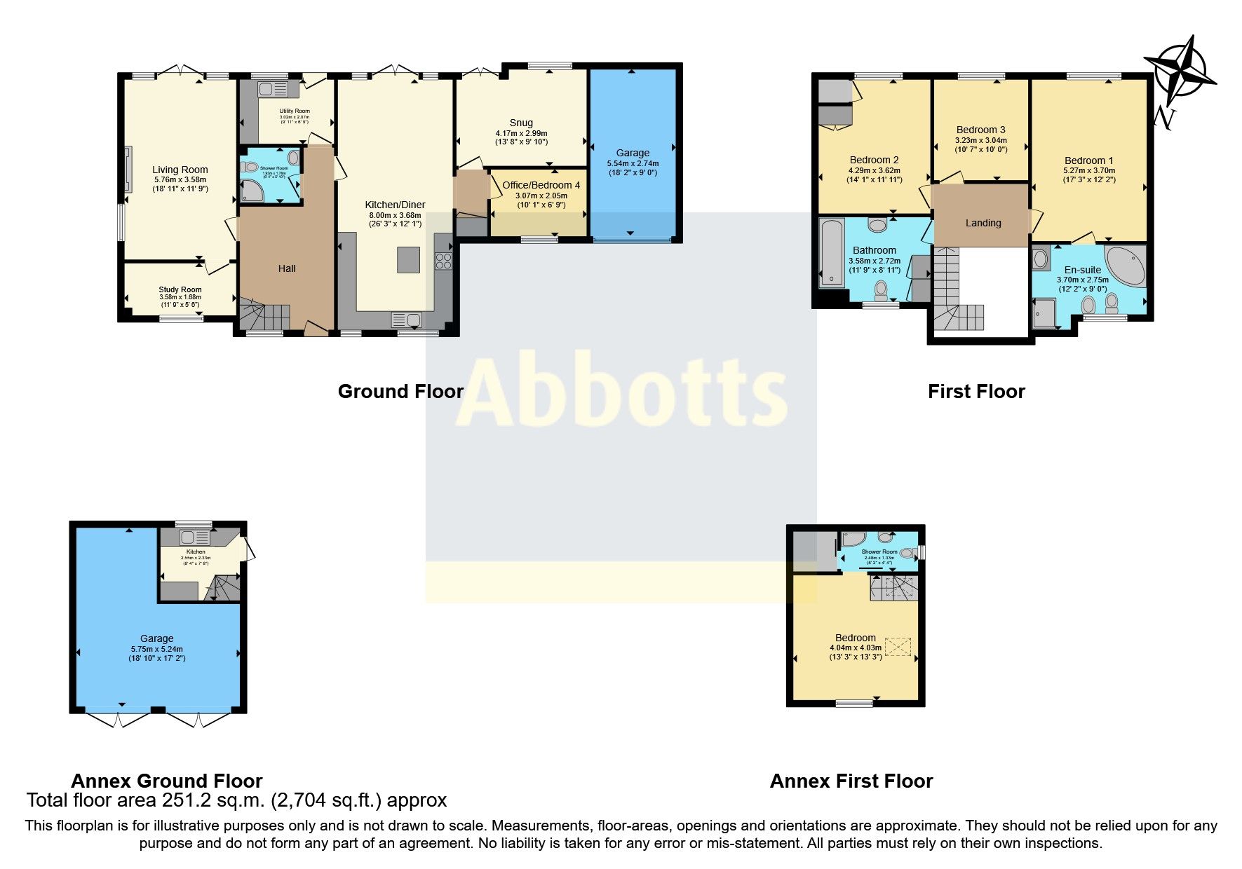 5 bed bungalow for sale in Norwich Road, Little Plumstead, Norwich