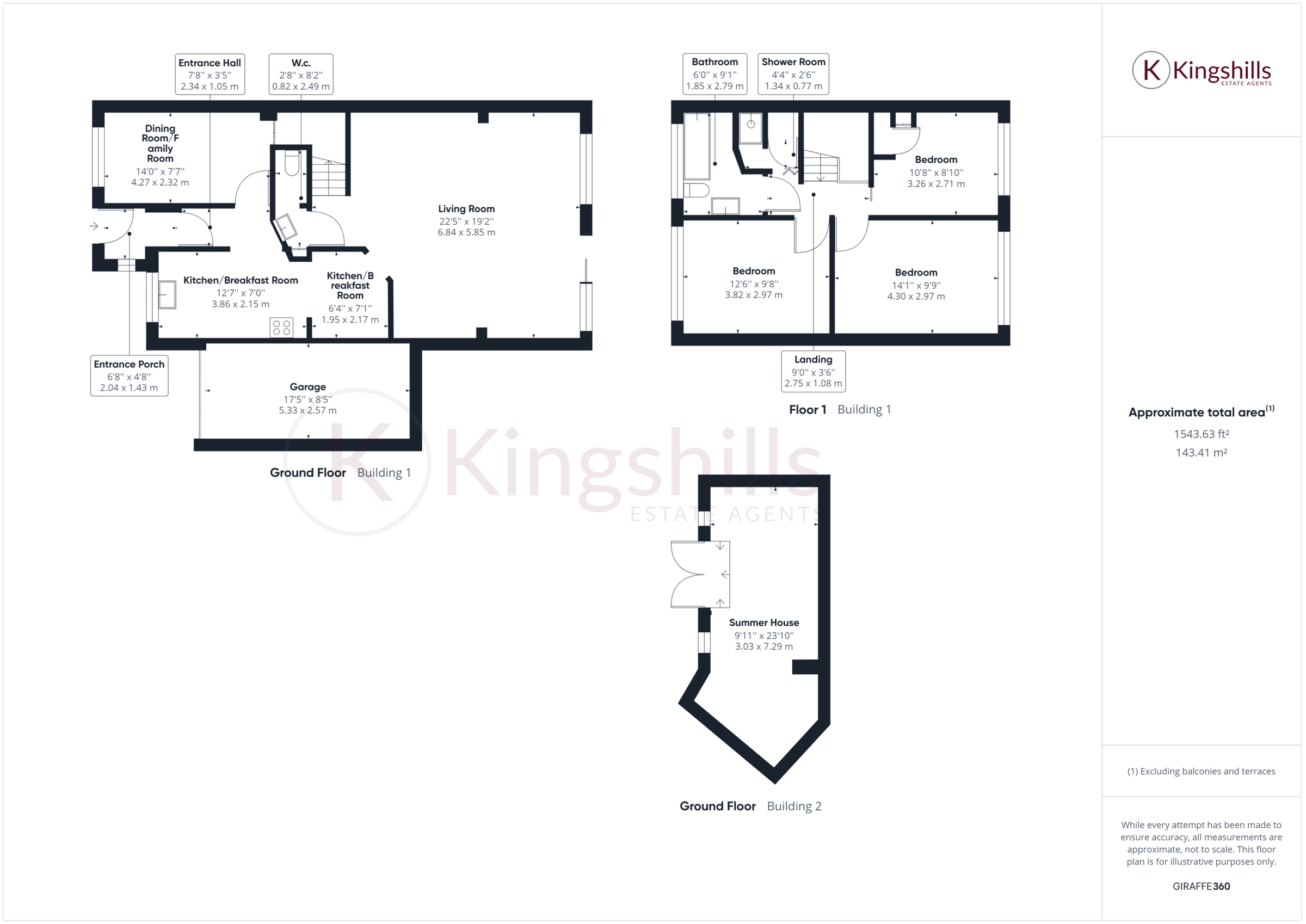 3 bed end terrace house for sale in Clare Road, Prestwood, Great