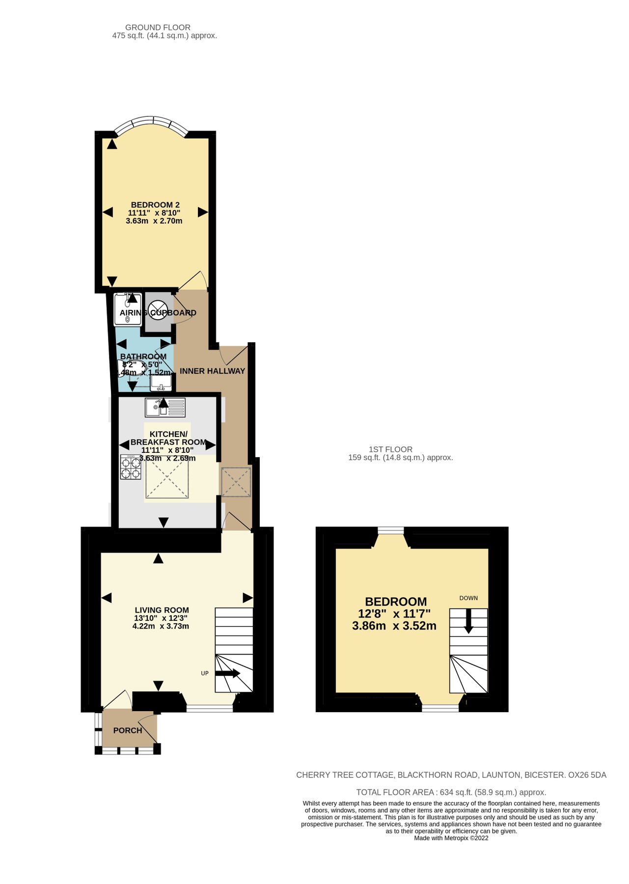 2 bed cottage for sale in Blackthorn Road, Launton, Bicester OX26 Zoopla