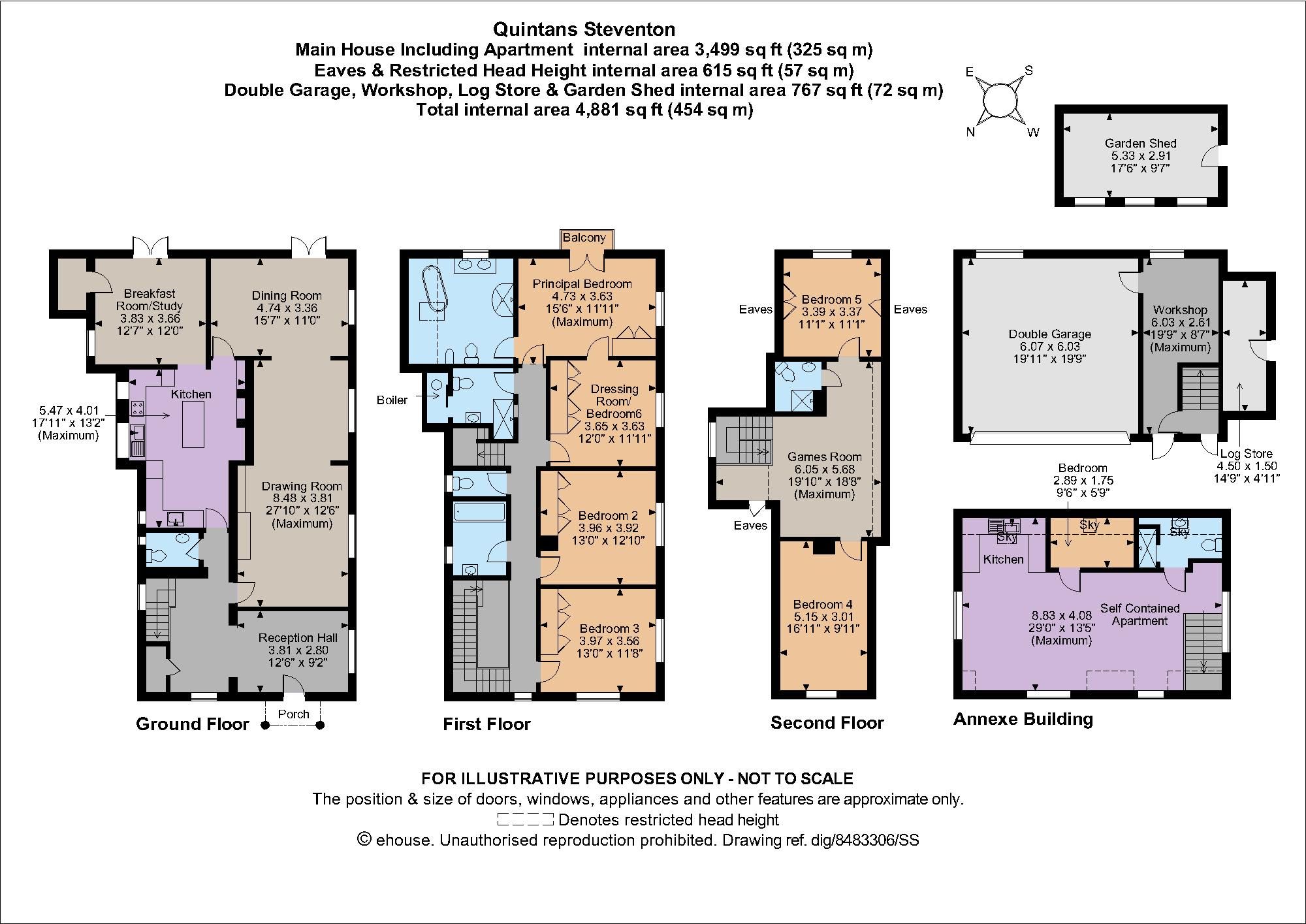 6 bed detached house for sale in Steventon, Basingstoke RG25 Zoopla