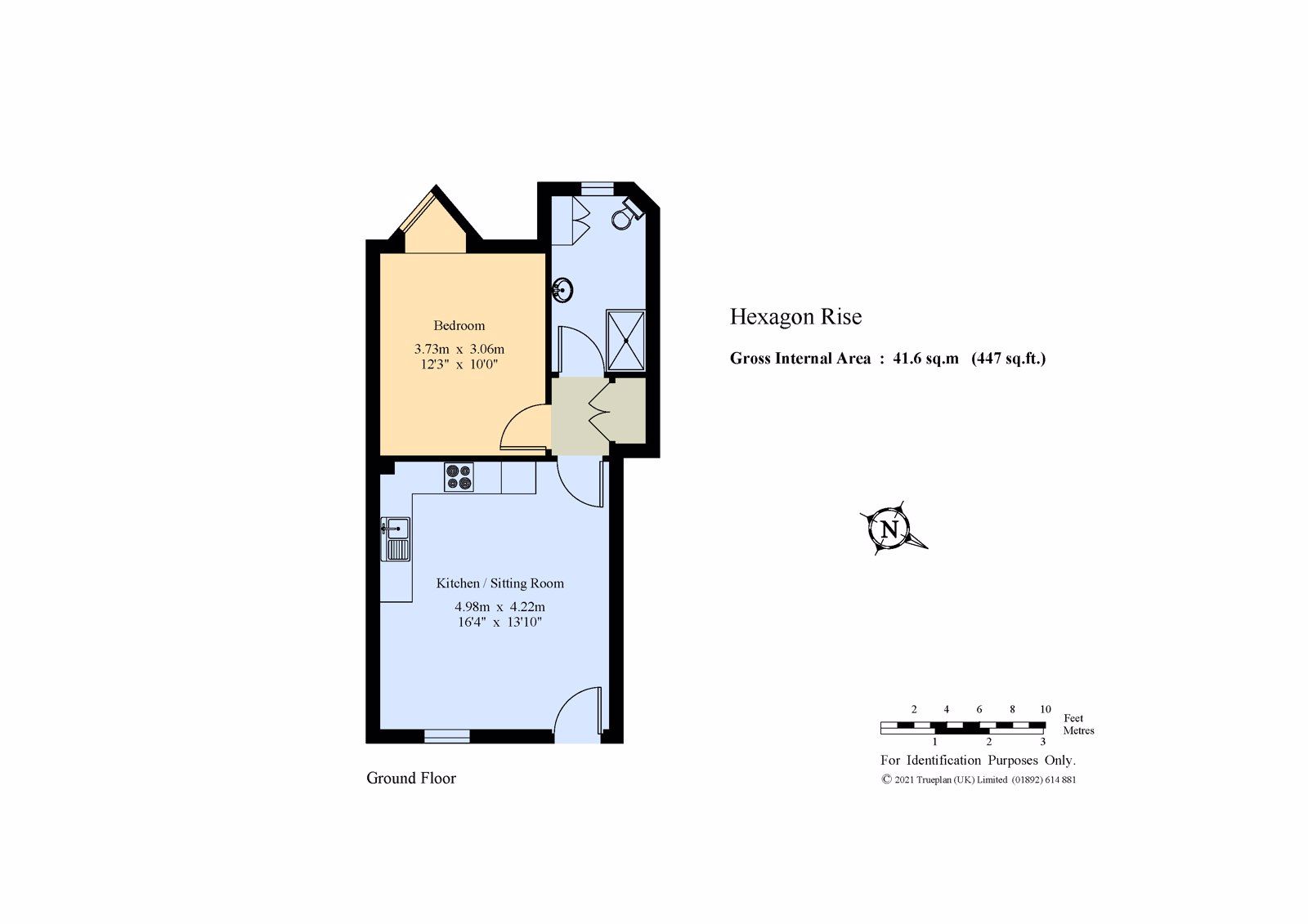 1 bed flat for sale in 4 Hexagon Rise, Homersham, Canterbury CT1 Zoopla