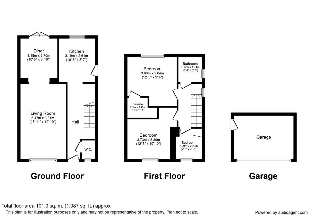 3 bed detached house for sale in Eden Way, Penwithick, St. Austell