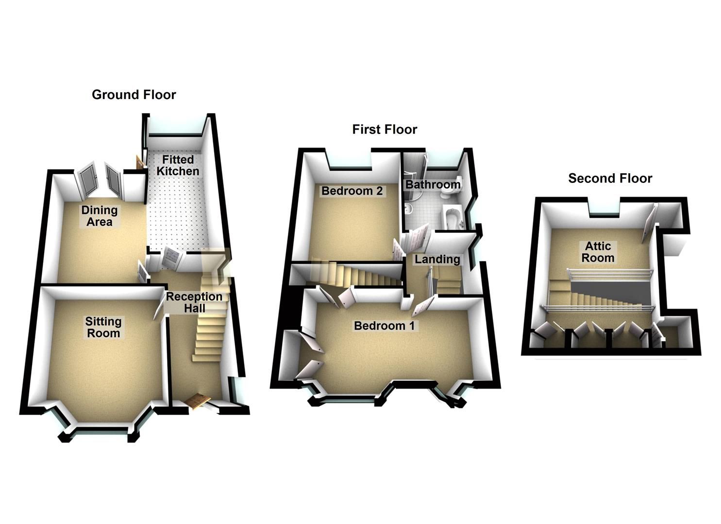 2 bed semidetached house for sale in Hillsway, Littleover, Derby DE23