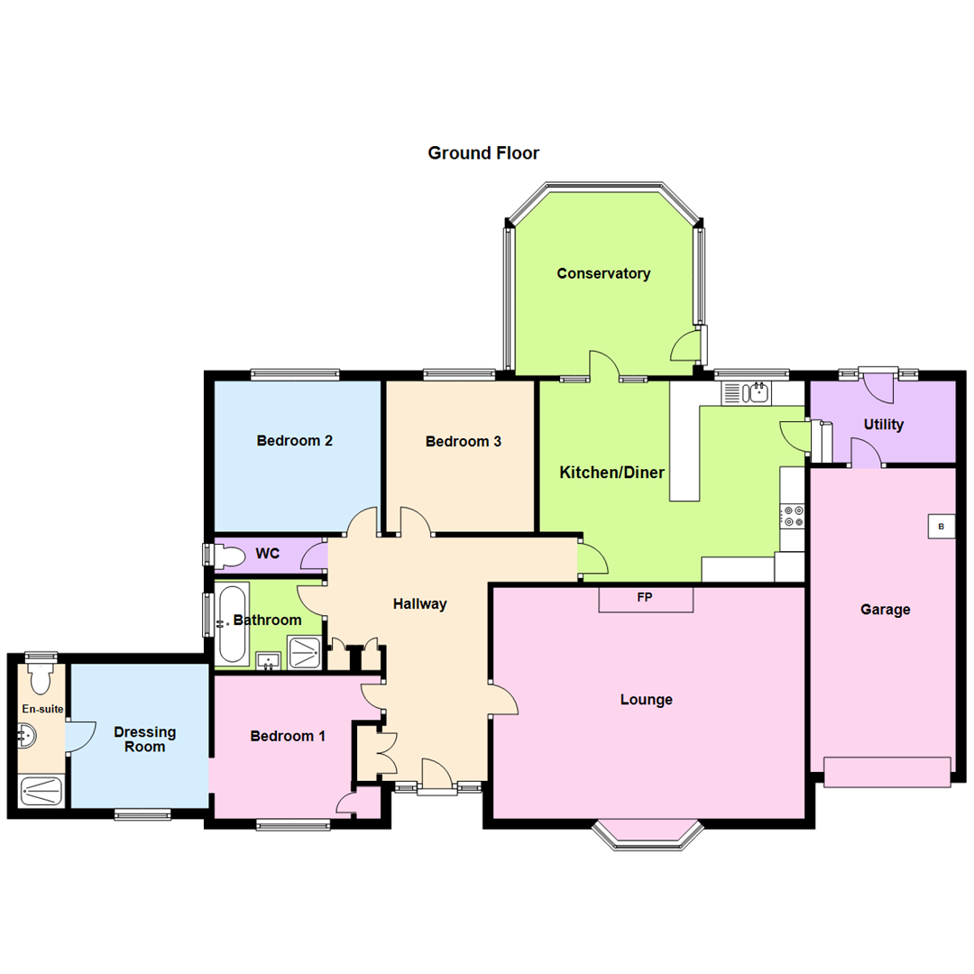 3 bed detached bungalow for sale in Verwig Road, Cardigan SA43 Zoopla