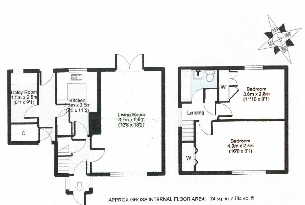 2 bed semidetached house for sale in Edinburgh Drive, Didcot OX11 Zoopla