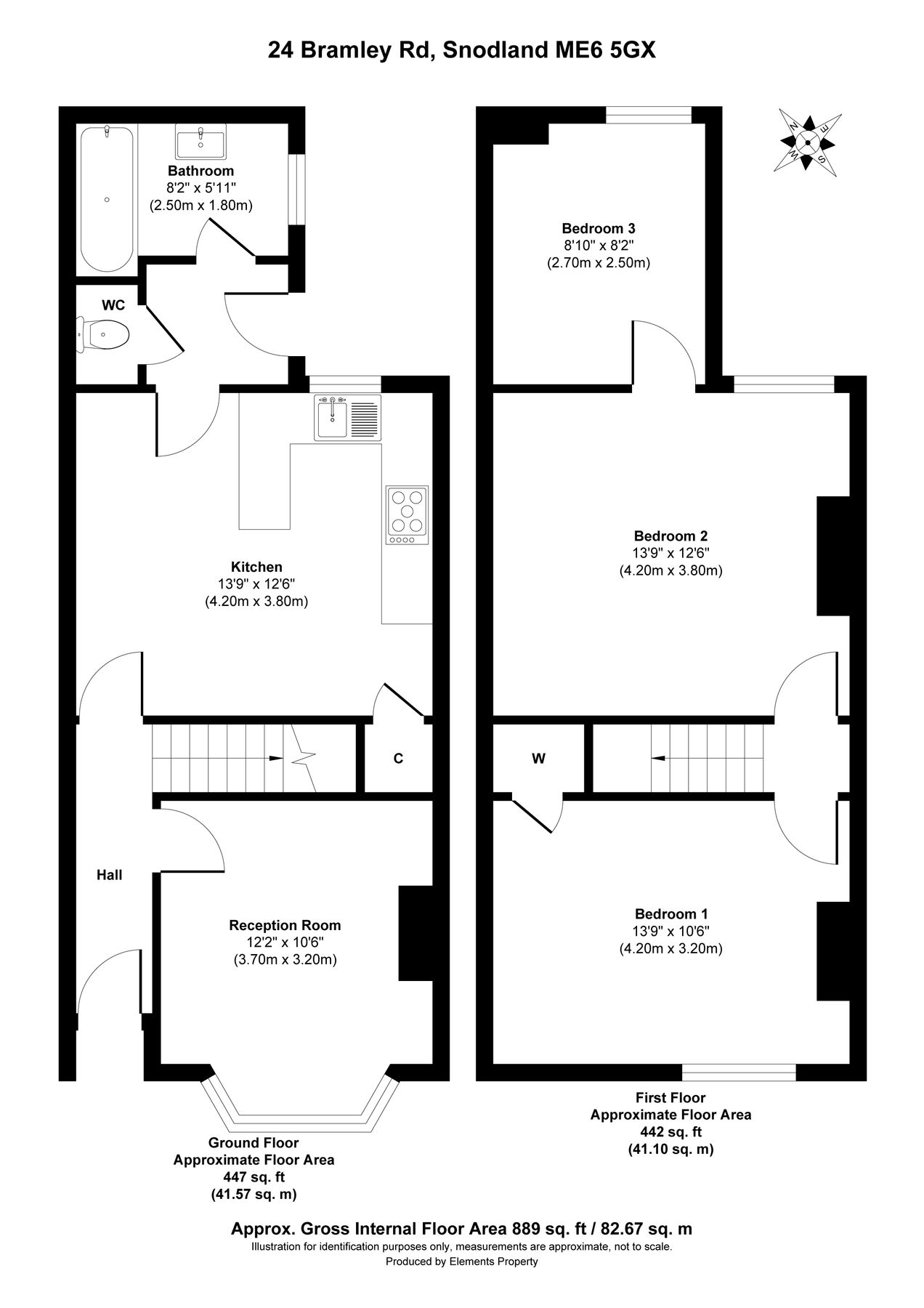 2 bed detached house for sale in Bramley Road, Snodland, Kent ME6 Zoopla