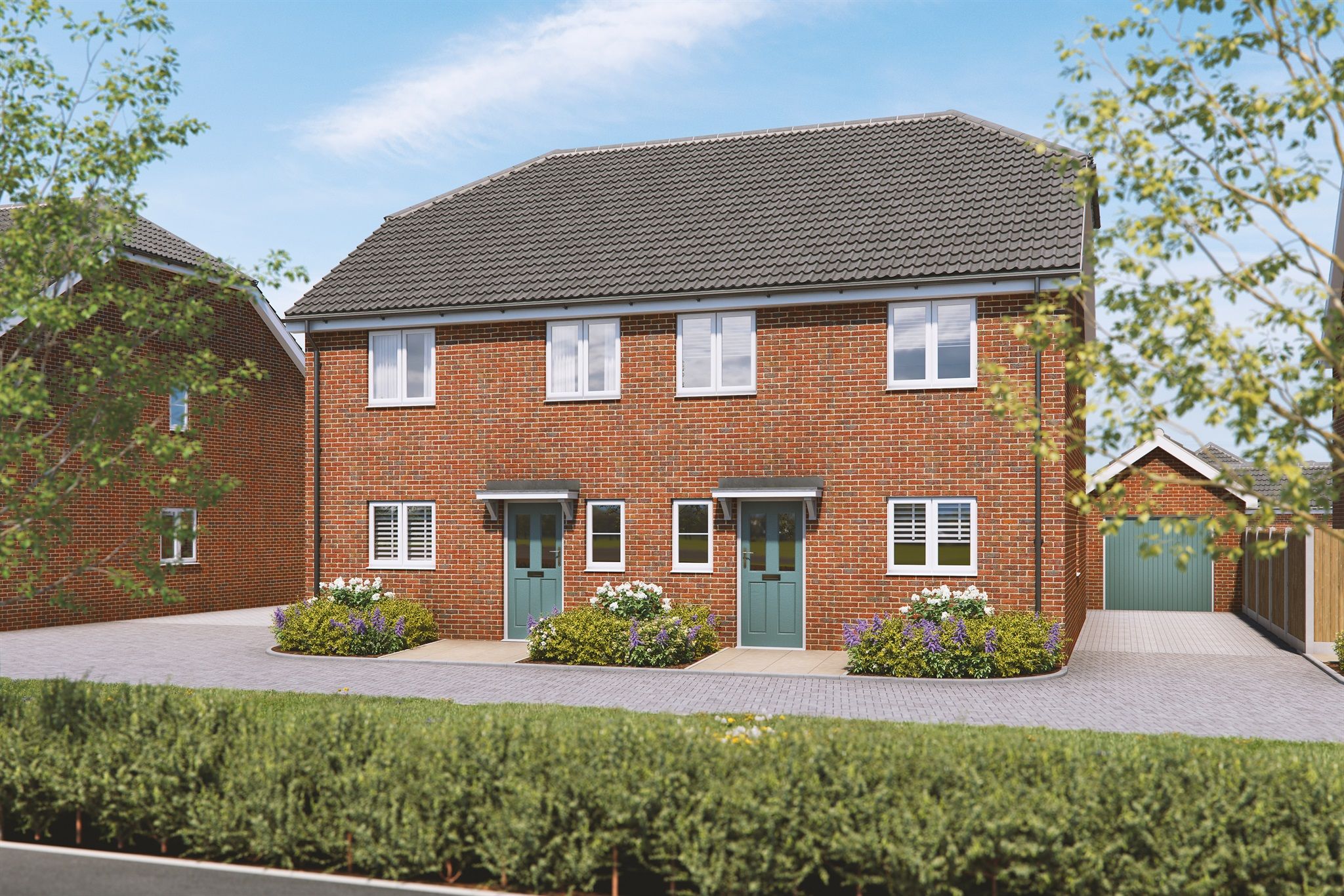 New home, 3 bed semidetached house for sale in Templar Fields