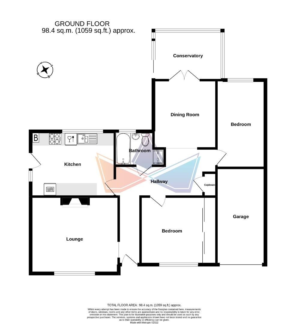 2 bed detached bungalow for sale in Stumble Lane, Kingsnorth, Ashford