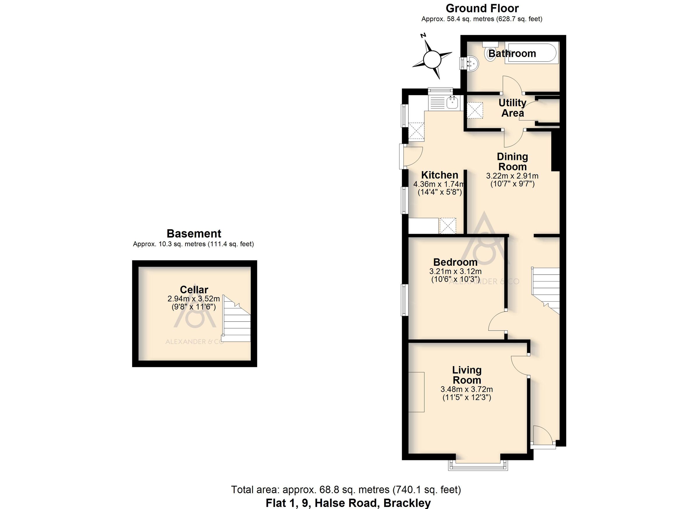 1 bed flat for sale in Halse Road, Brackley NN13 Zoopla