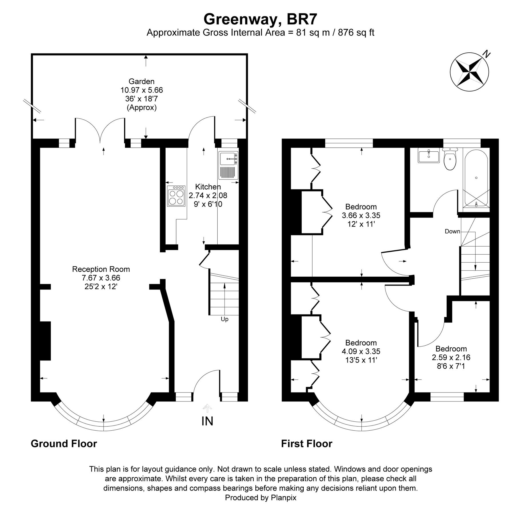 3 bed semidetached house for sale in Greenway, Chislehurst BR7 Zoopla