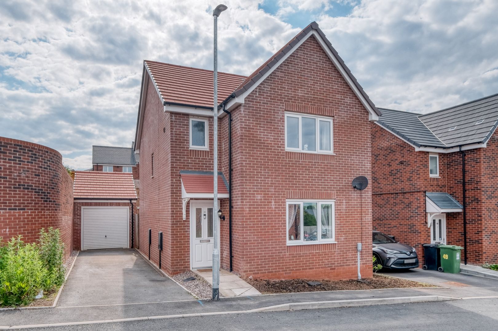 3 bed detached house for sale in Laceby Close, Brockhill, Redditch B97
