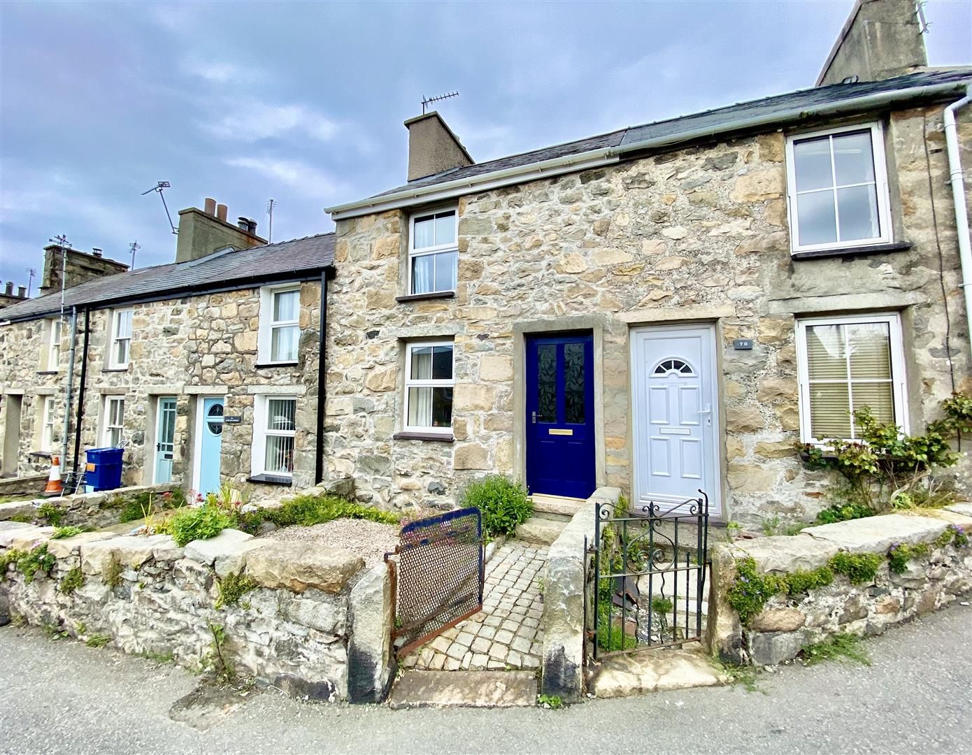 2 bed terraced house for sale in Eifl Road, Trefor, Caernarfon LL54