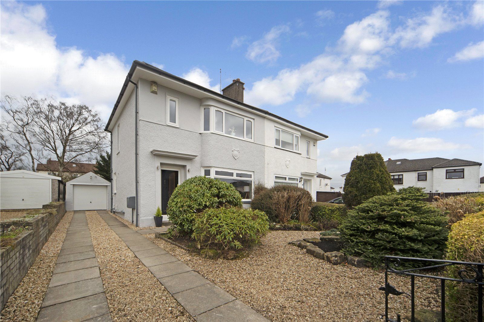 3 bed semidetached house for sale in Dunchurch Road, Paisley, Renfrewshire PA1 Zoopla