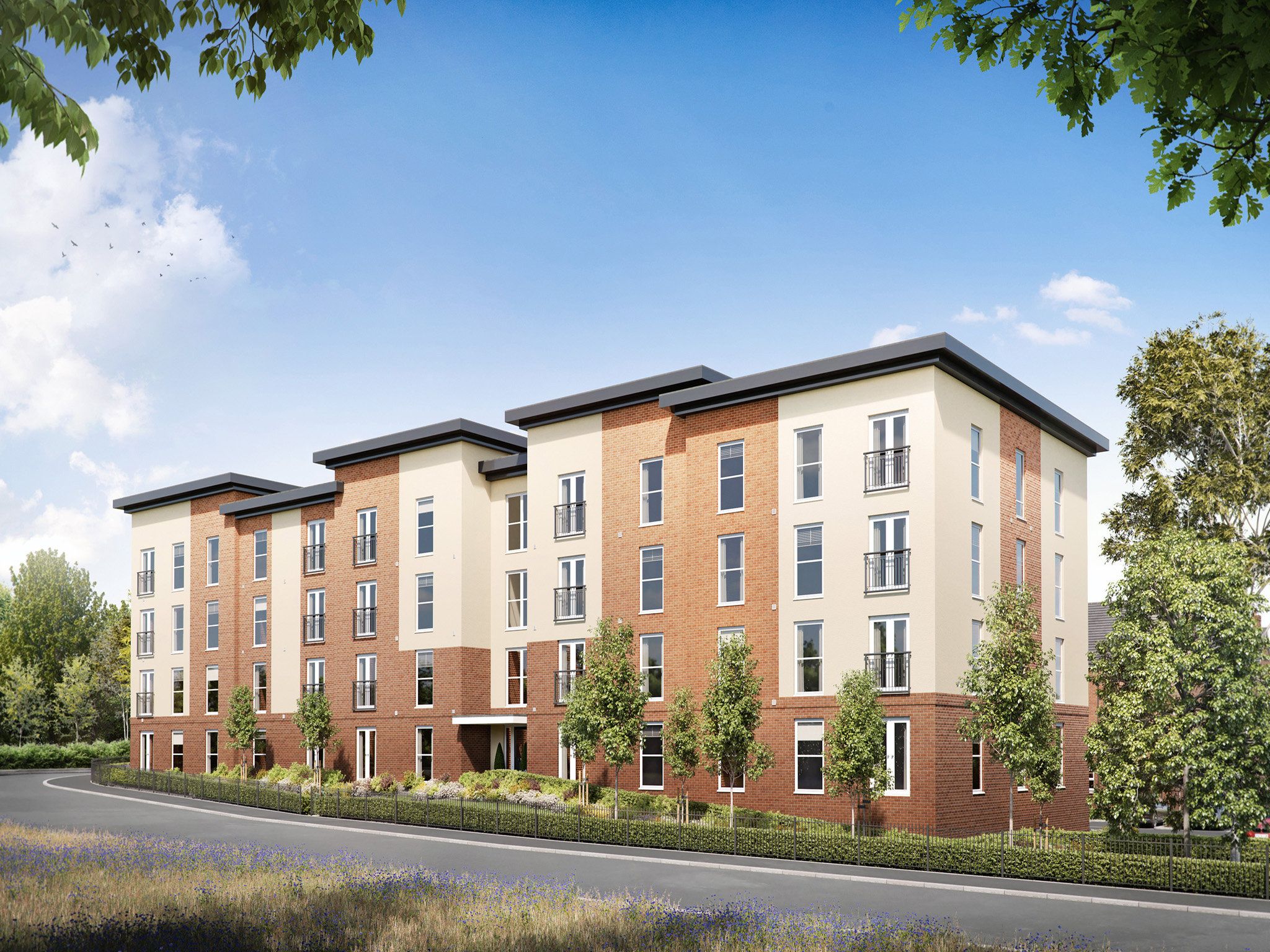 1 Bedroom Apartment First Floor (Plots 215 216 217 219 220) at Arkell Way, Birmingham B29  