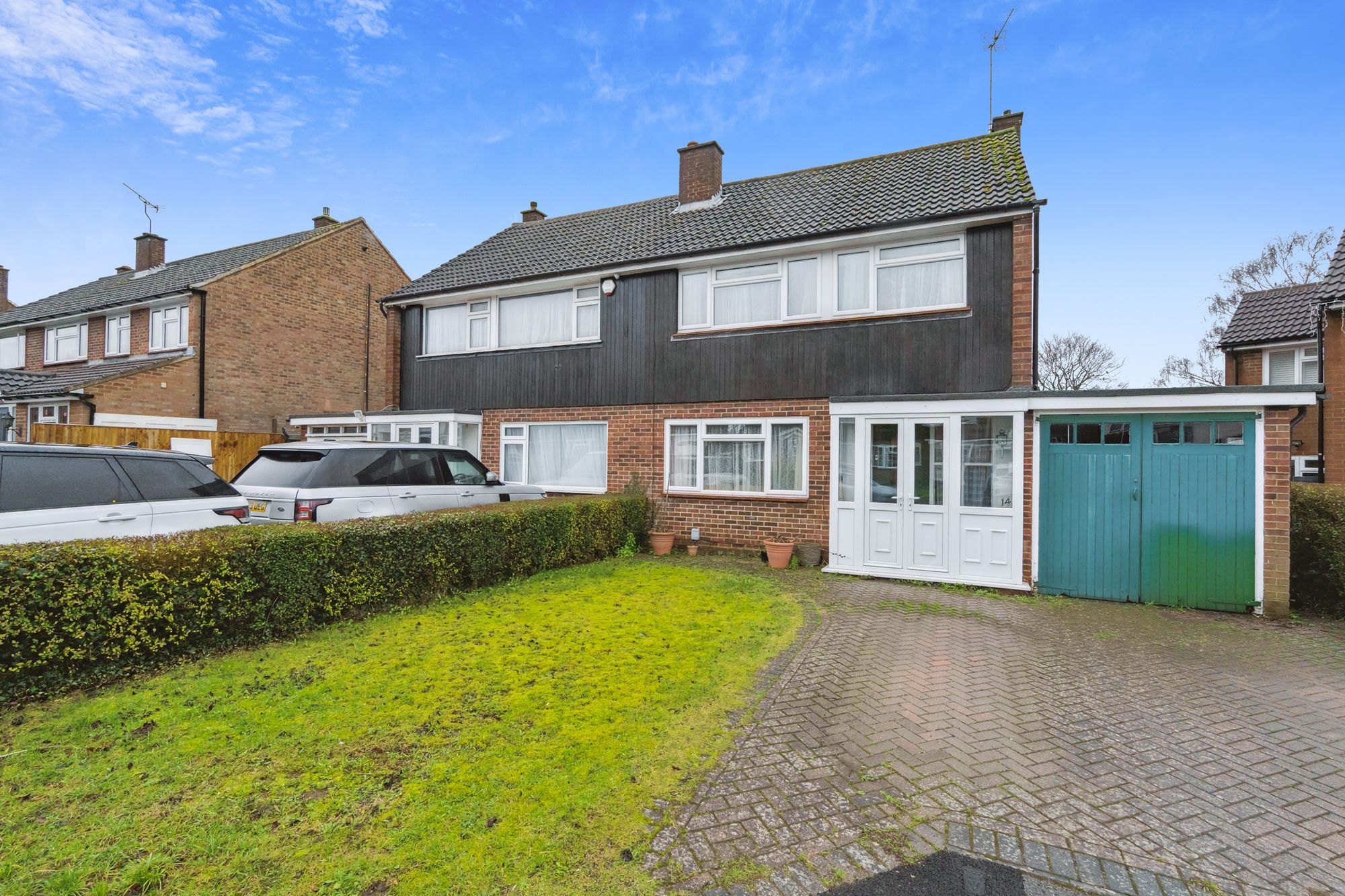 3 bed semidetached house for sale in Hillfield Close, Downley, High