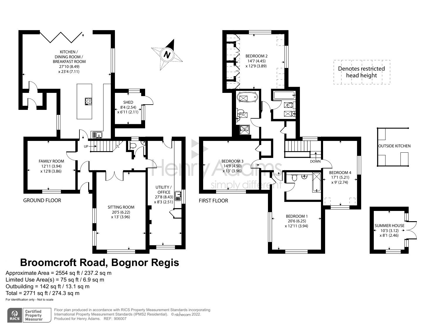 4 bed detached house for sale in Broomcroft Road, Felpham, Broomcroft