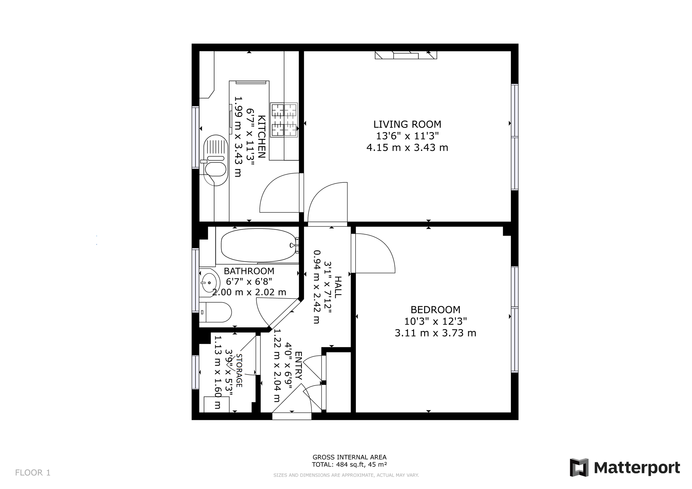 1 bed flat for sale in Burnbrae Court, Milngavie, East Dunbartonshire