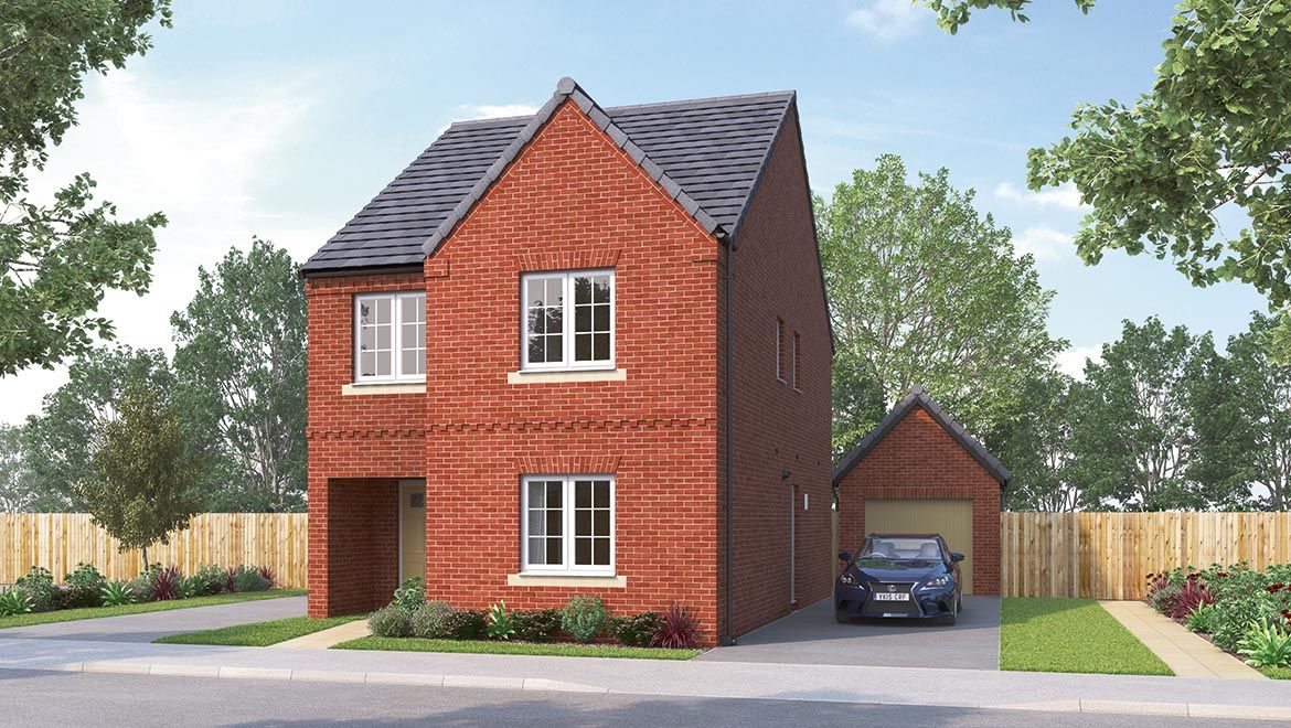 The Glastonbury at Greenhill Road, Coalville LE67  