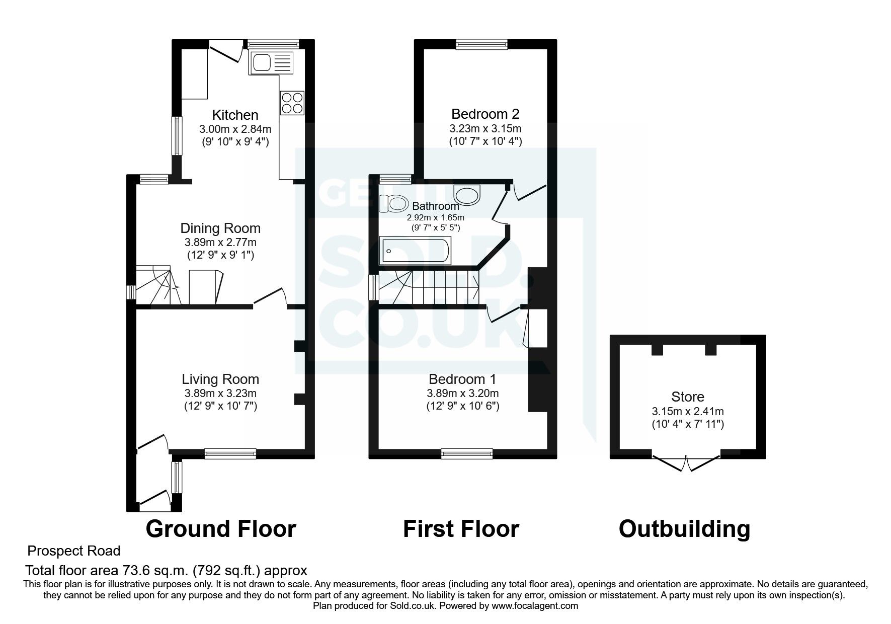 2 bed detached house for sale in Prospect Road, Sevenoaks, Kent TN13