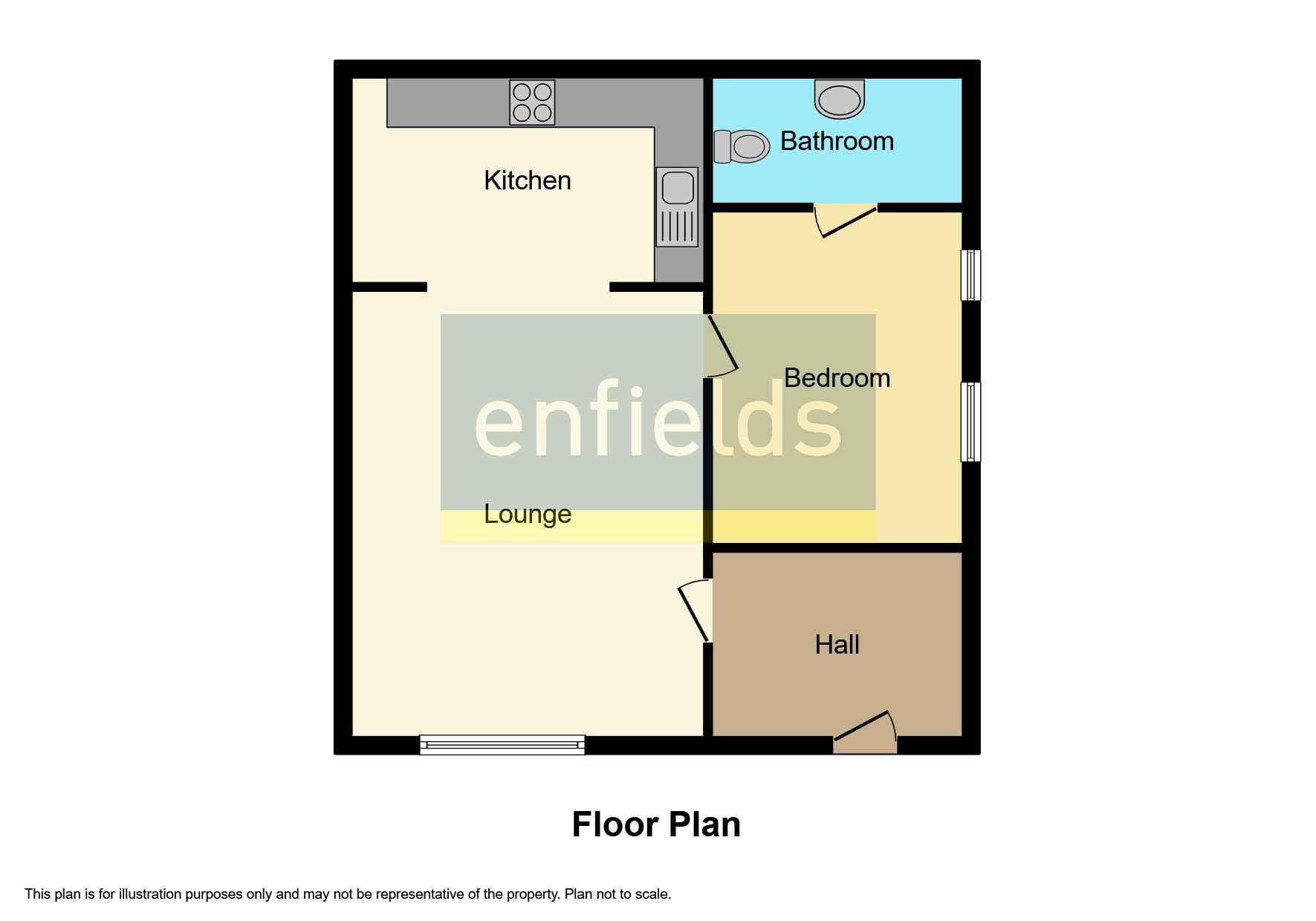 1 bed flat for sale in Hampton Lane, Blackfield, Southampton, Hampshire