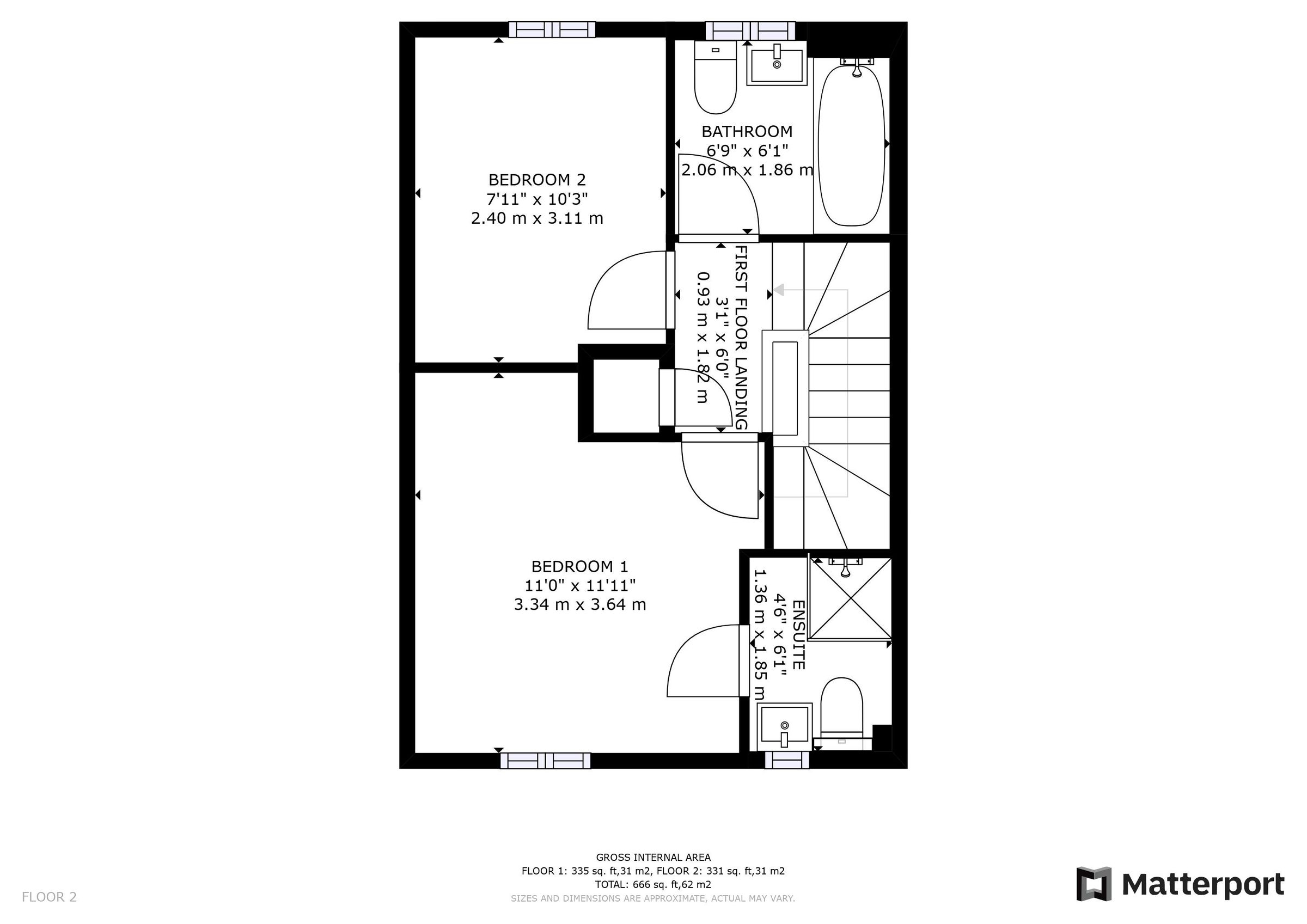 2 bed terraced house to rent in Ludlow Close, Bourne PE10 Zoopla