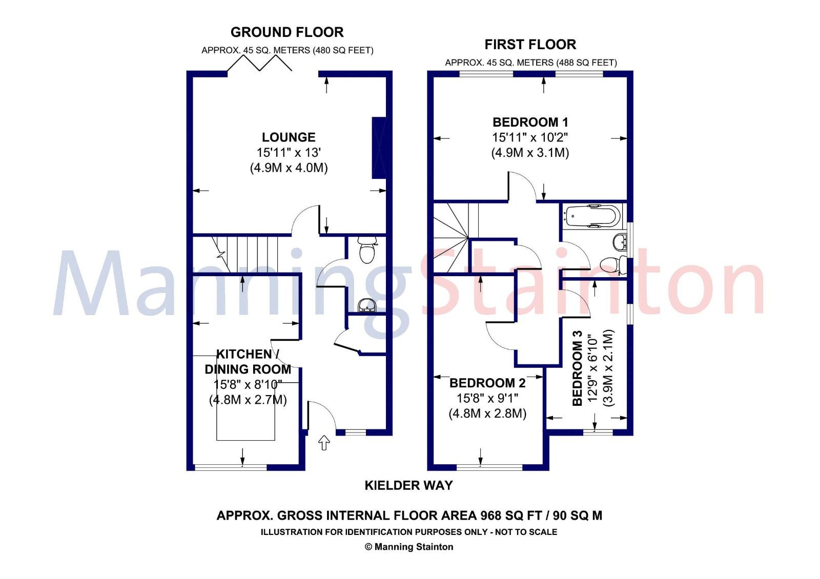 3 bed semidetached house for sale in Kielder Way, Woodlesford, Leeds, West Yorkshire LS26 Zoopla