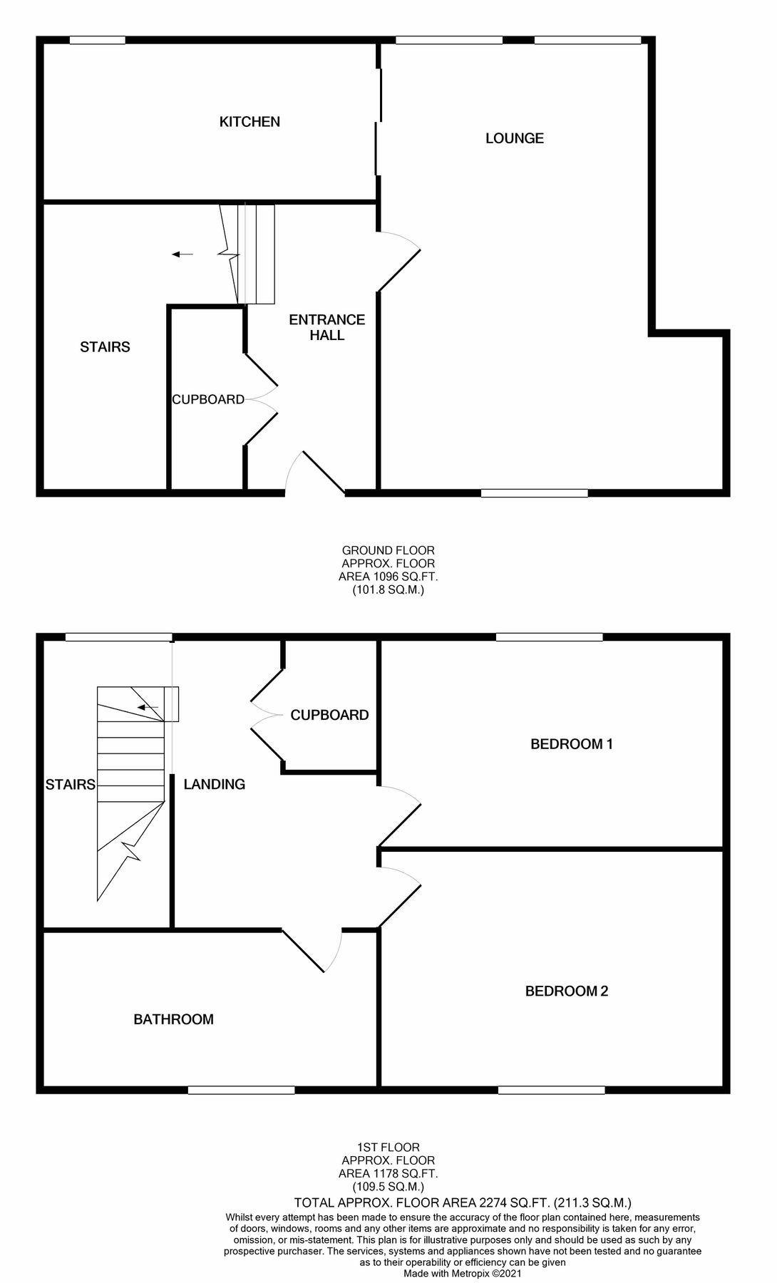2 bed terraced house for sale in 15A Buchanan Street, Balfron, Glasgow