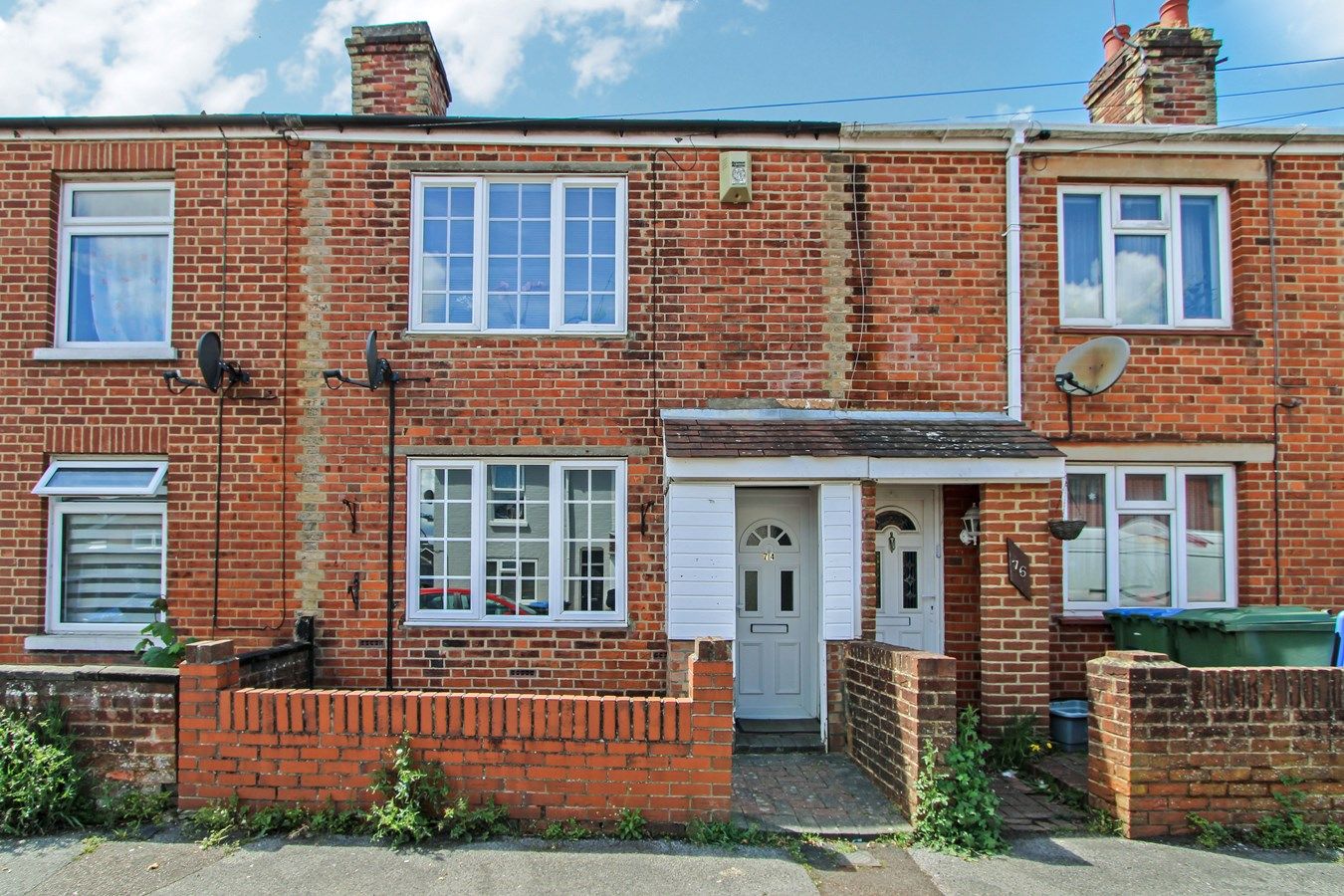 2 bed terraced house for sale in Firgrove Road, Freemantle, Southampton