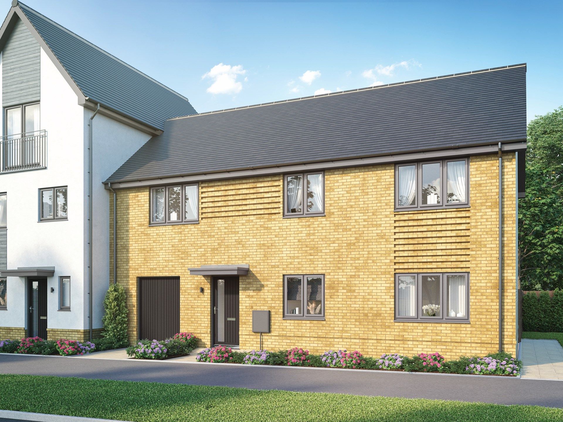 New home, 2 bed flat for sale in "Birch" at Goodwood Crescent