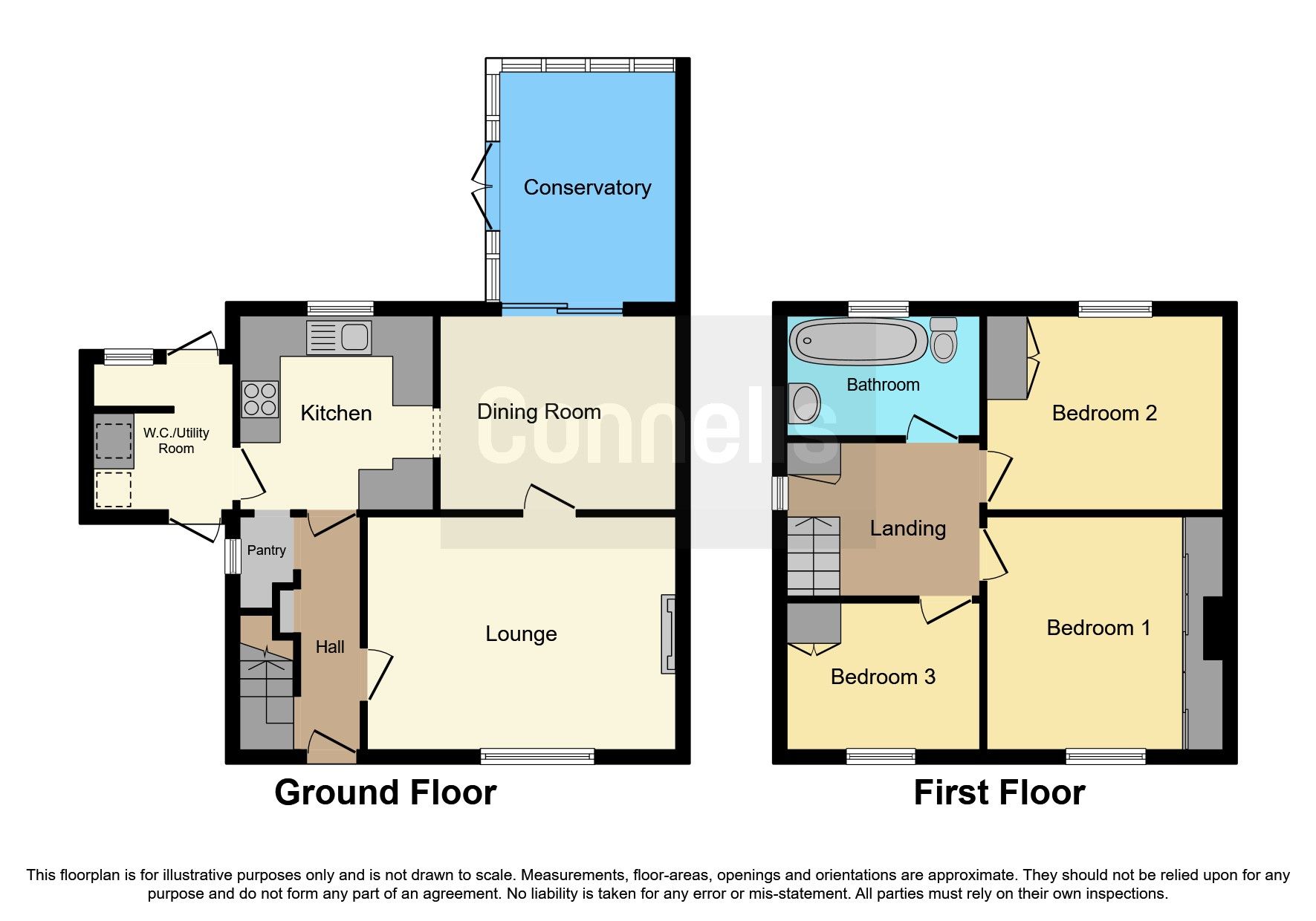 3 bed semidetached house for sale in Millers Park, Wellingborough NN8