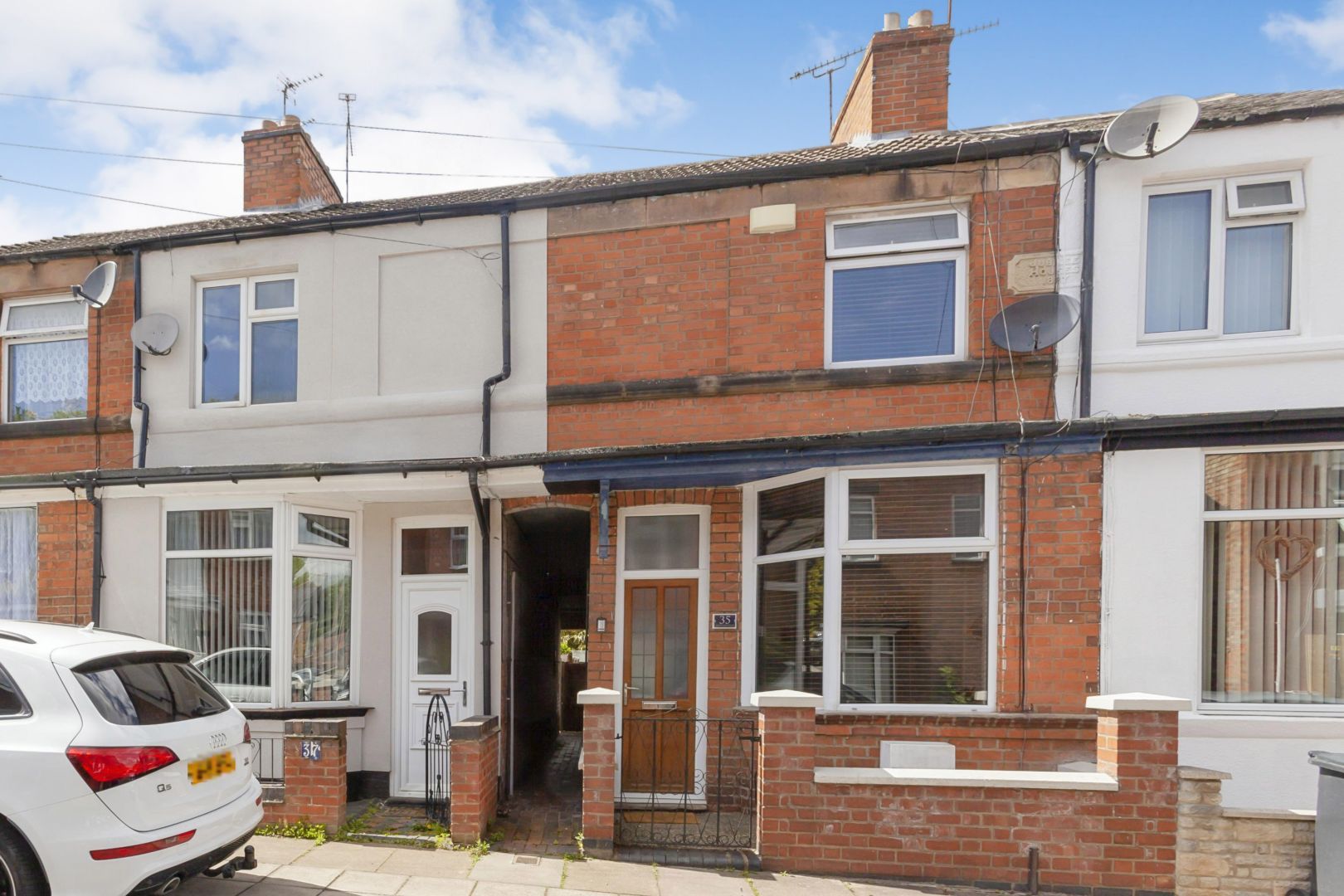 2 bed terraced house for sale in Montrose Road, Aylestone, Leicester
