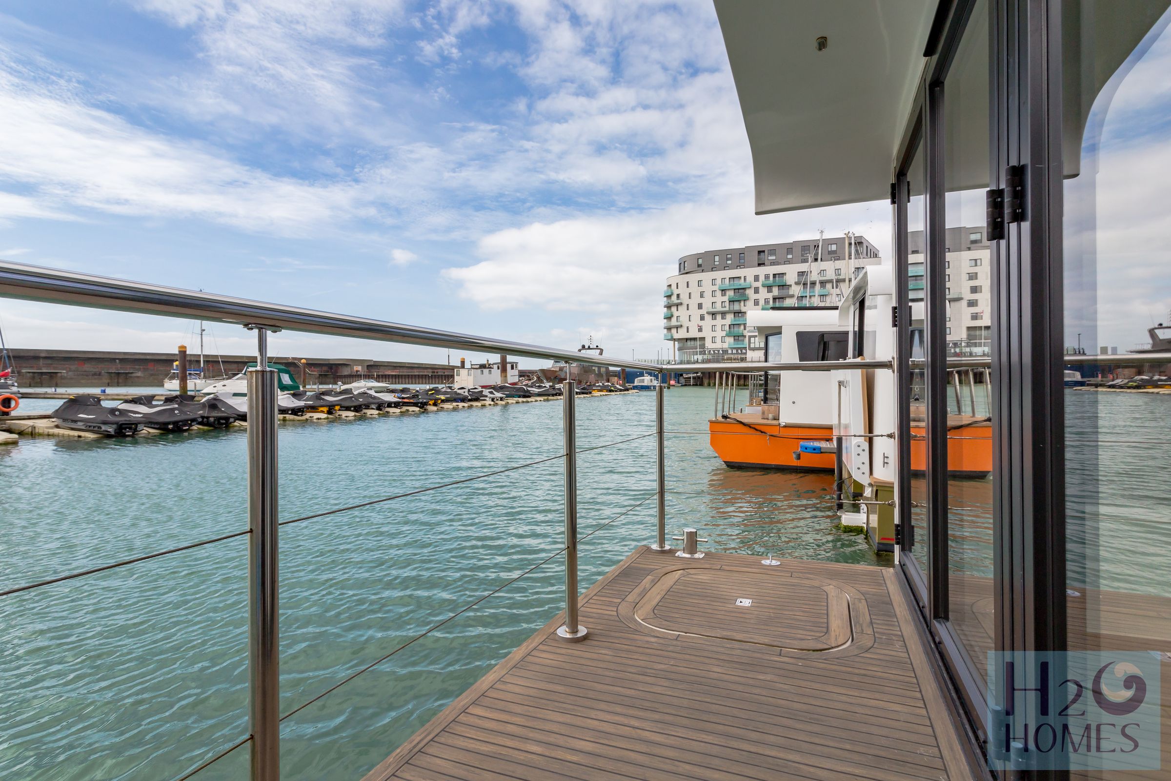 2 bed houseboat for sale in Western Concourse, Brighton Marina Village