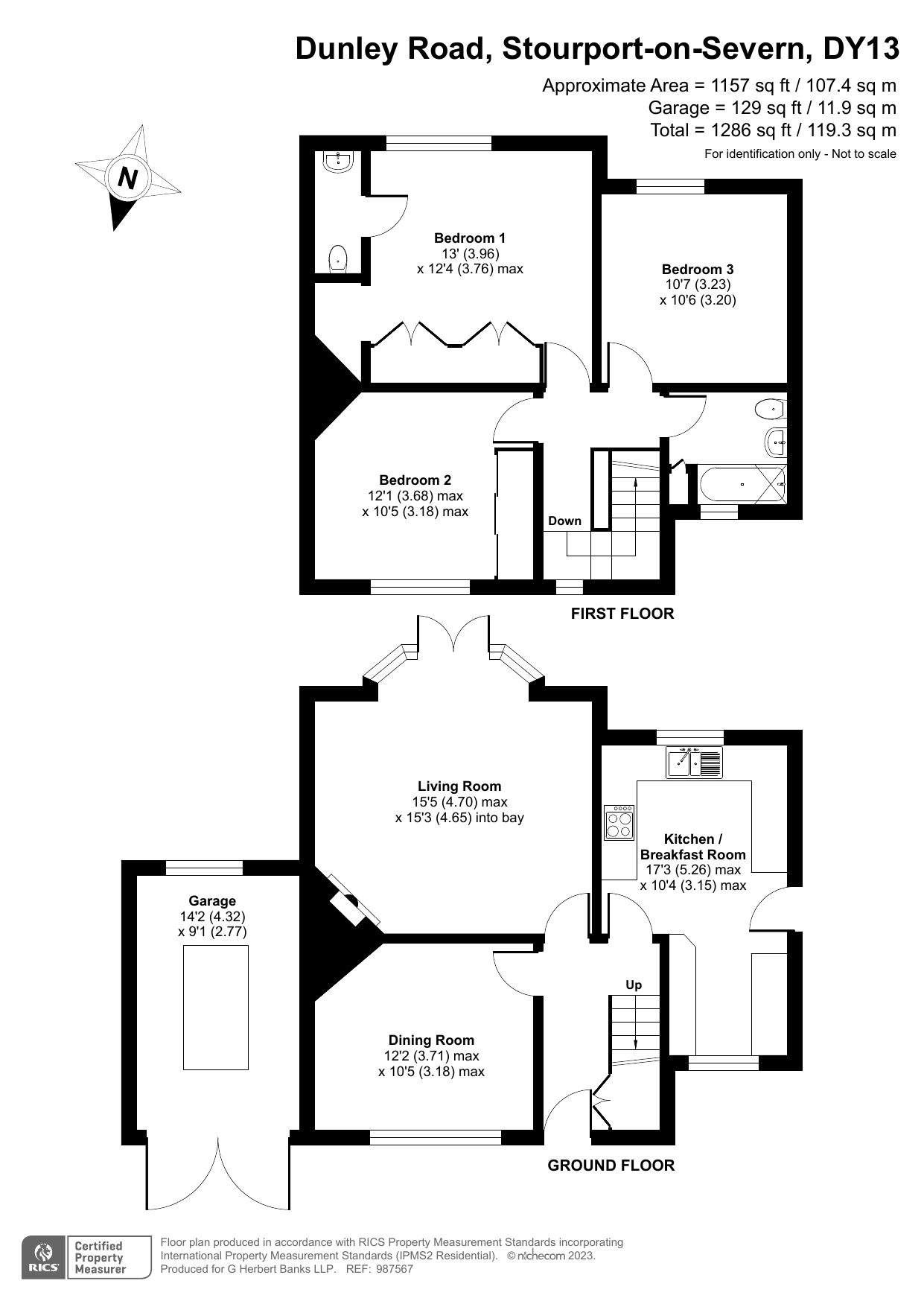 3 bed detached house for sale in Dunley Road, StourportOnSevern DY13 Zoopla