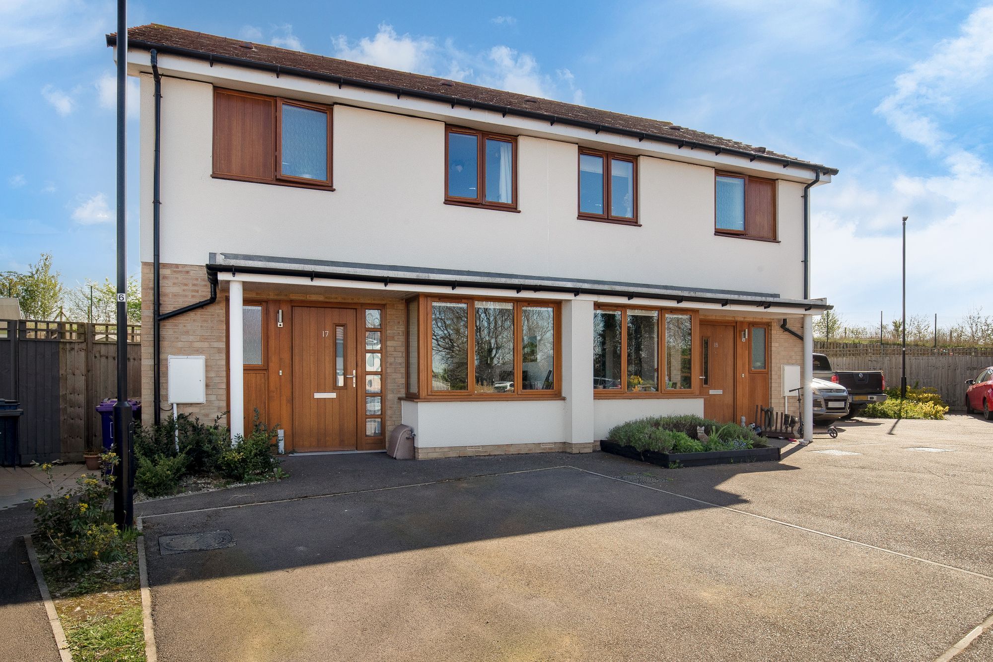 2 bed semidetached house for sale in Walkdens, Station Road, Ashwell