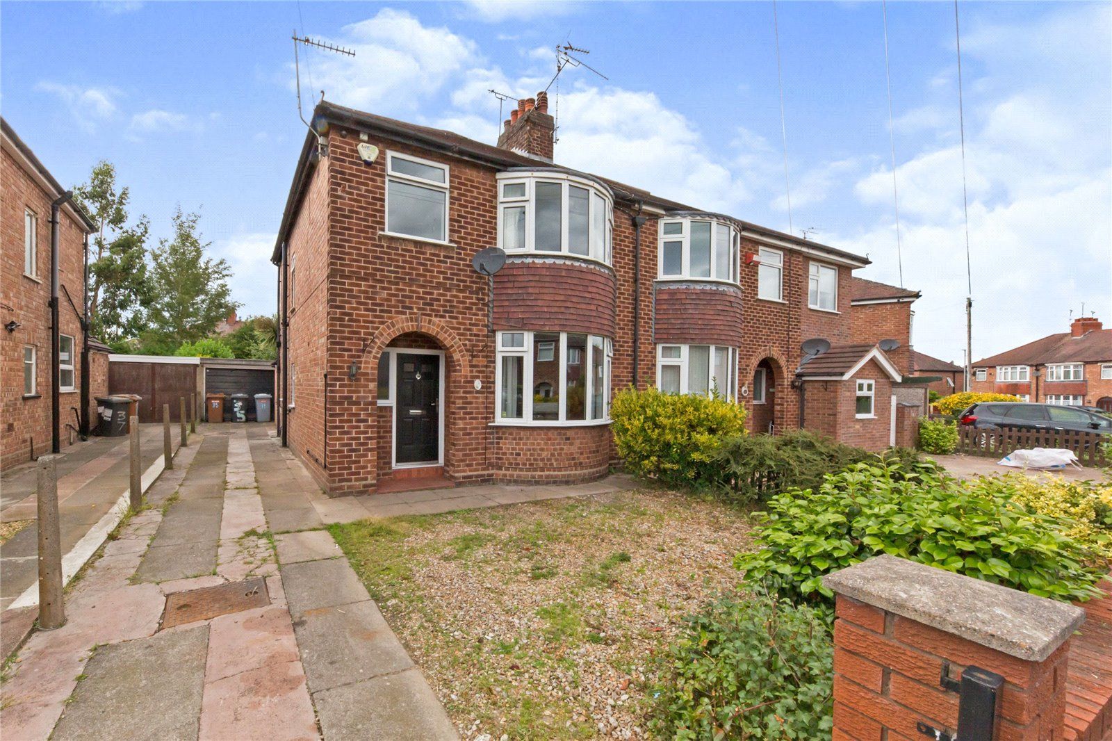 3 bed semidetached house for sale in Jubilee Avenue, Crewe, Cheshire