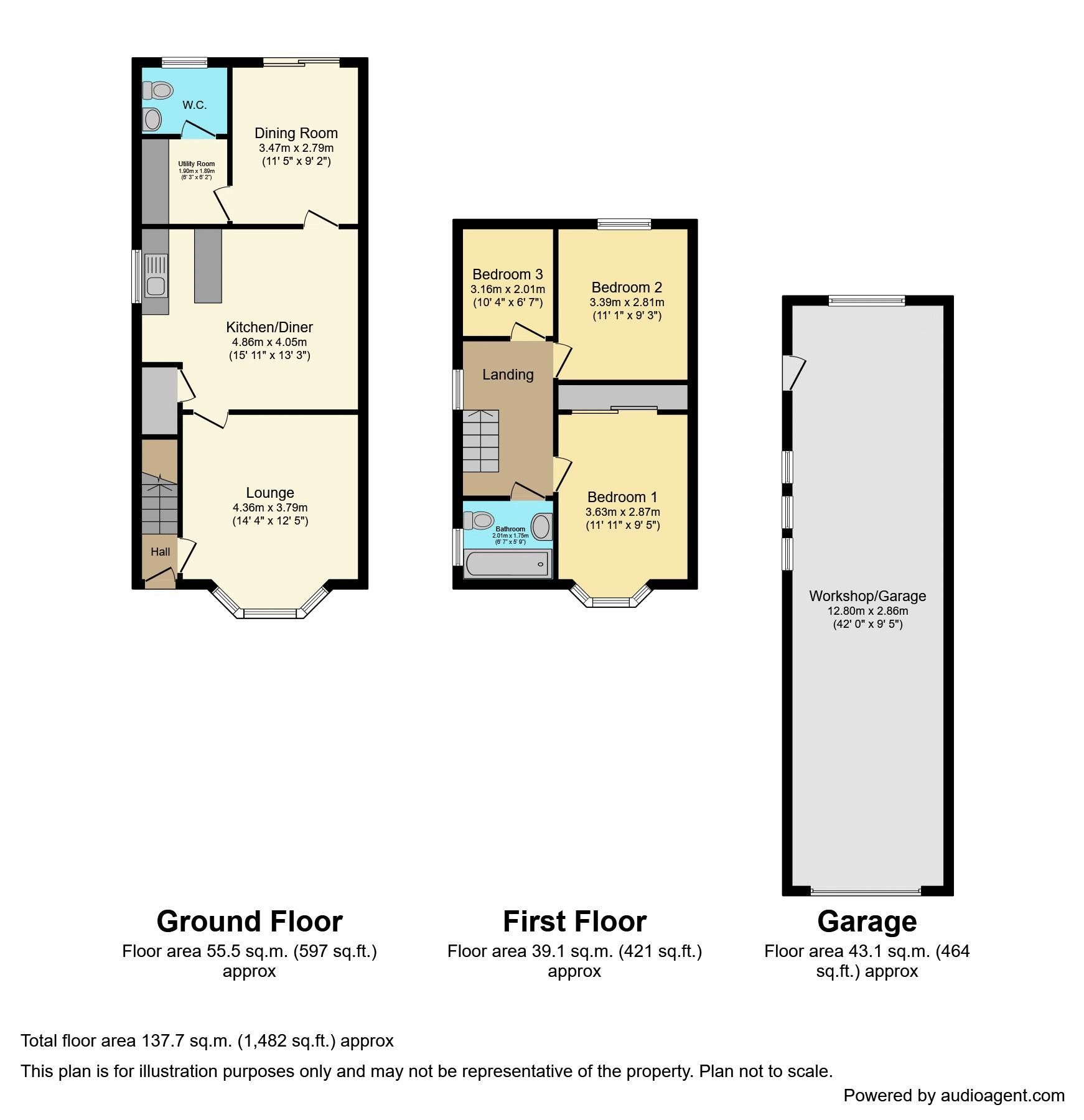 3 bed semidetached house for sale in Station Road, Aldridge, Walsall
