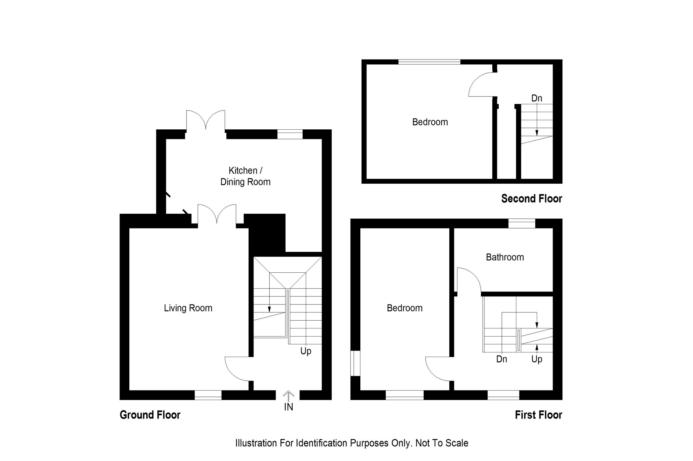 2 bed terraced house for sale in Montrose Road, Auchterarder PH3 Zoopla