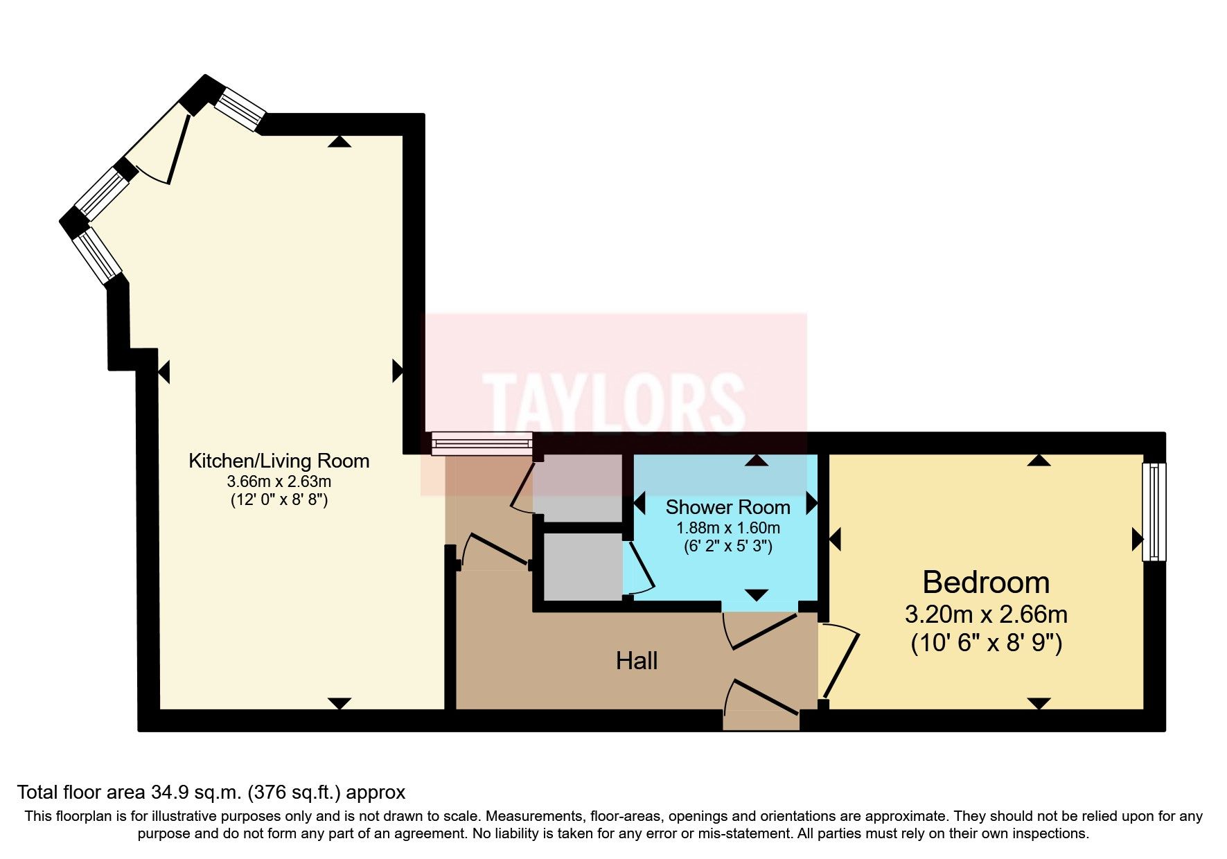 1 bed flat for sale in Victoria House, Okus Road, Swindon, Wiltshire