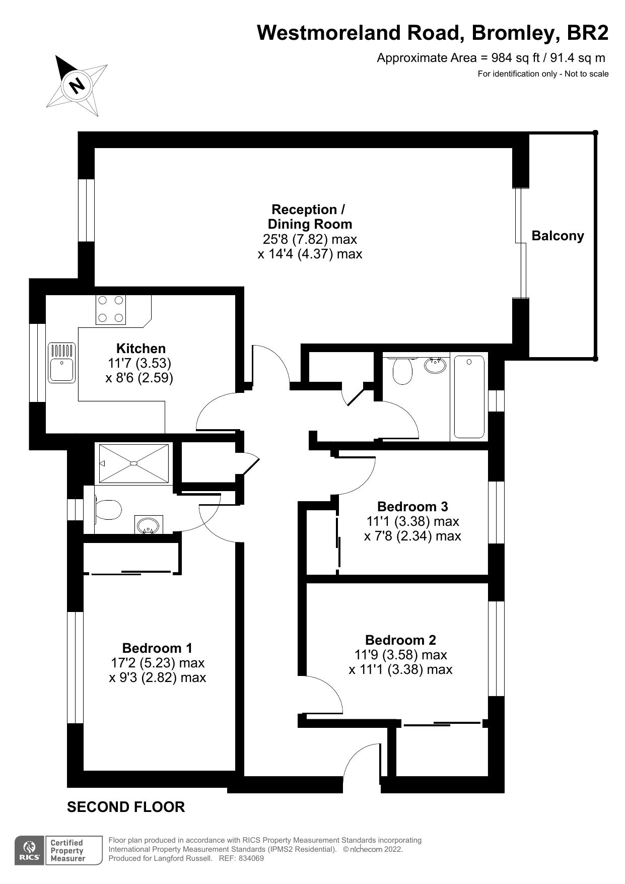 3 bed flat for sale in Westmoreland Road, Bromley BR2 Zoopla