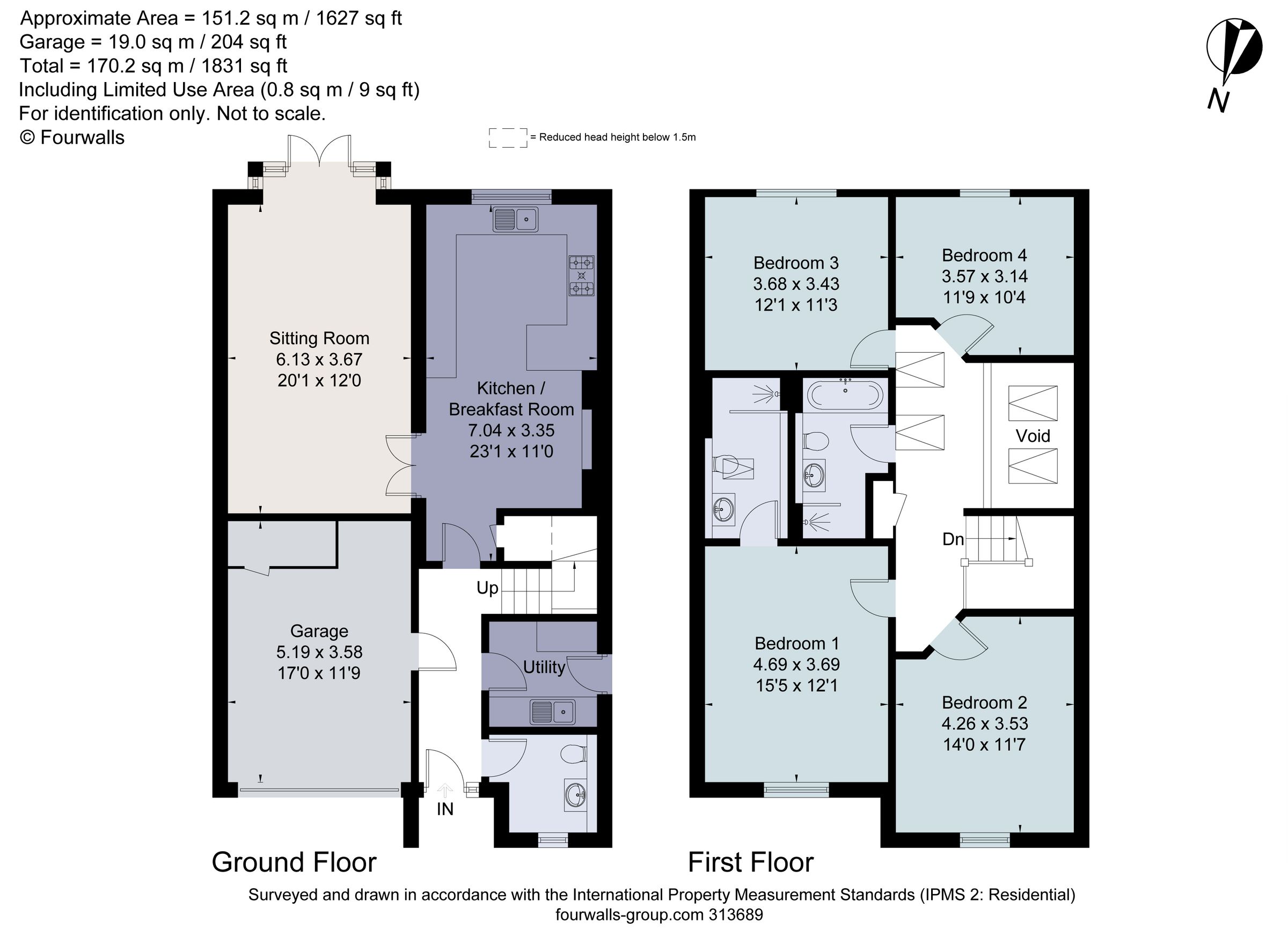 4 bed detached house for sale in Beech Grove, Leigh, Lancashire WN7