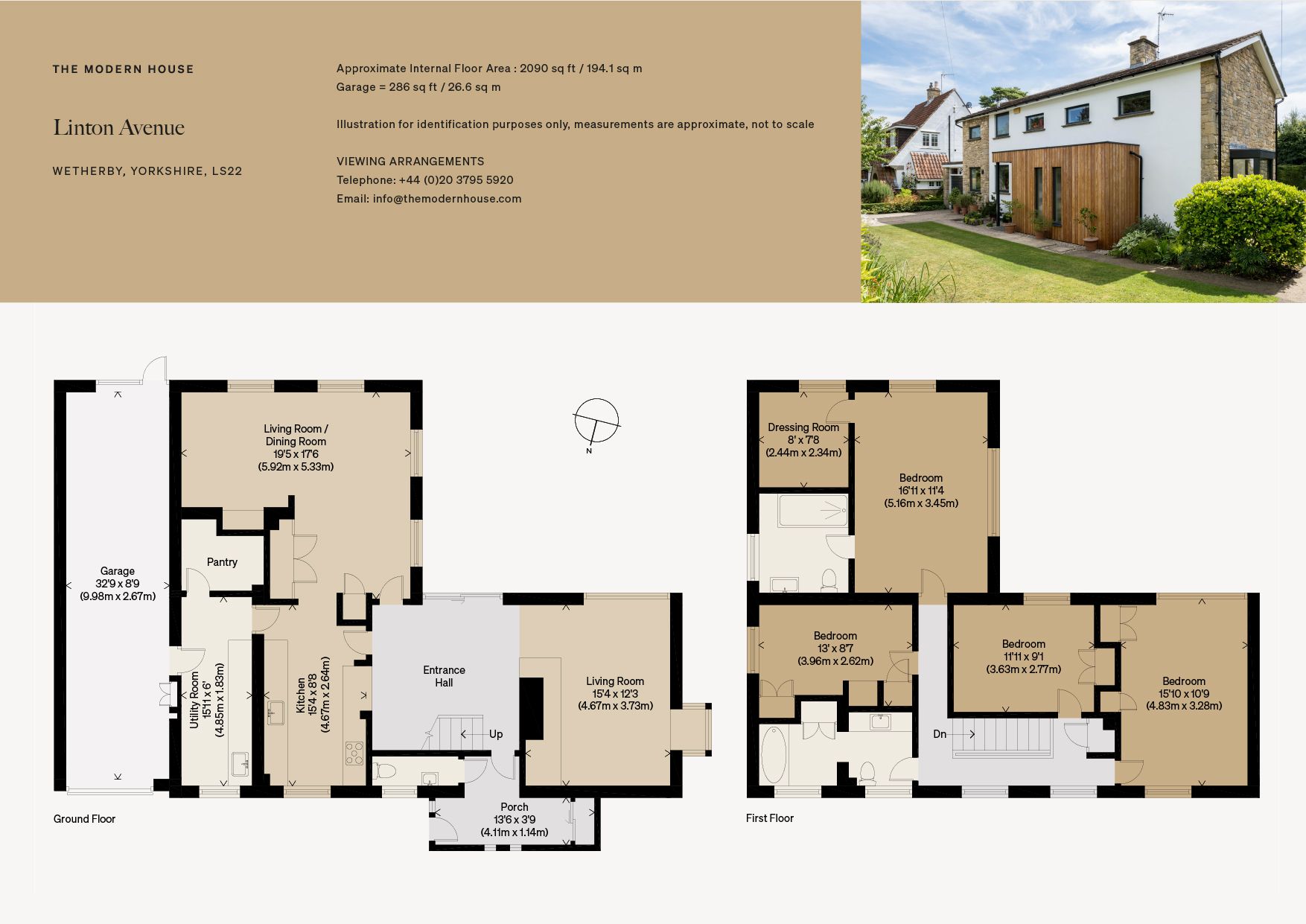 4 bed detached house for sale in Linton Avenue, Wetherby, West