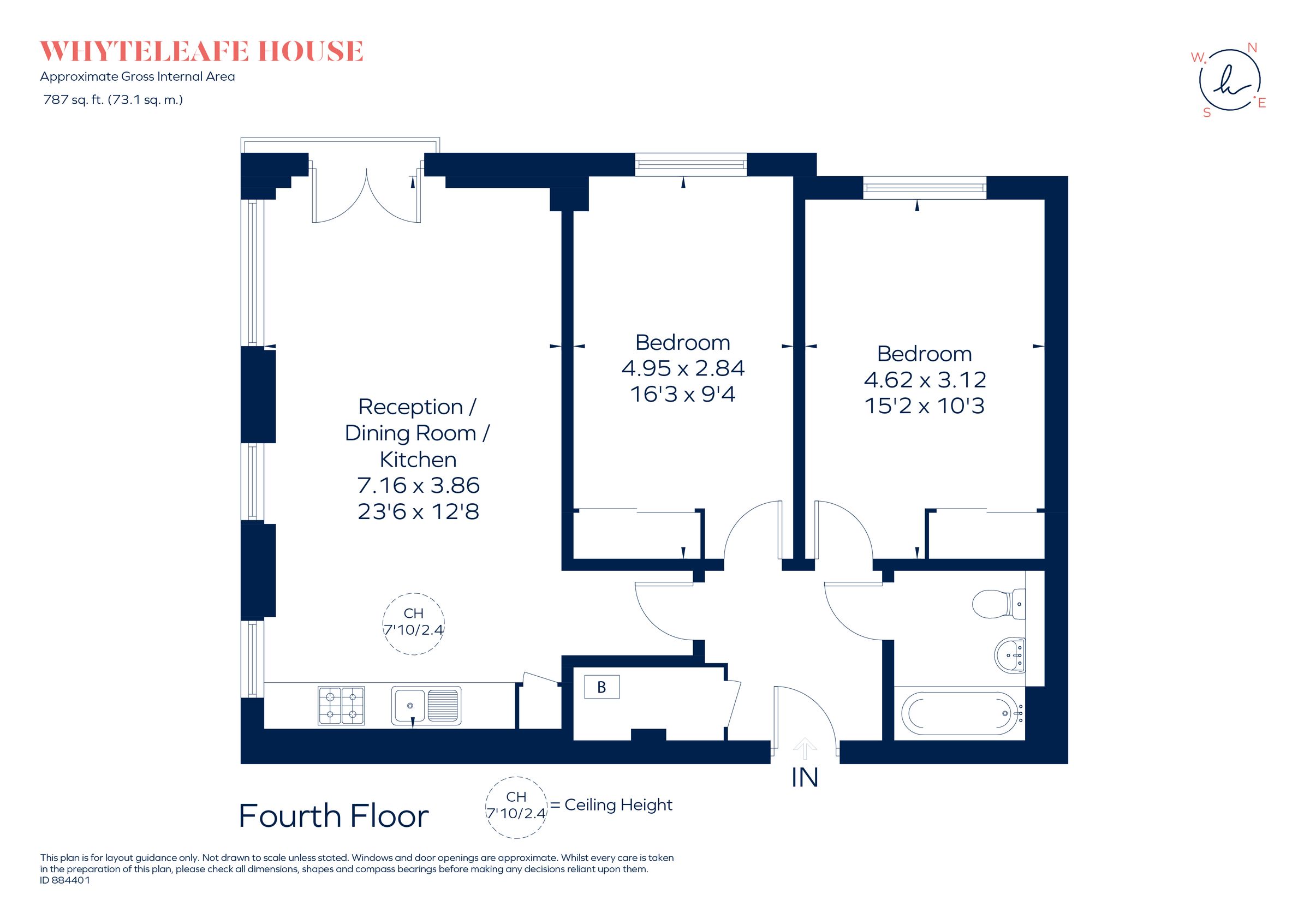 2 bed flat to rent in Whyteleafe House, Whyteleafe CR3 Zoopla